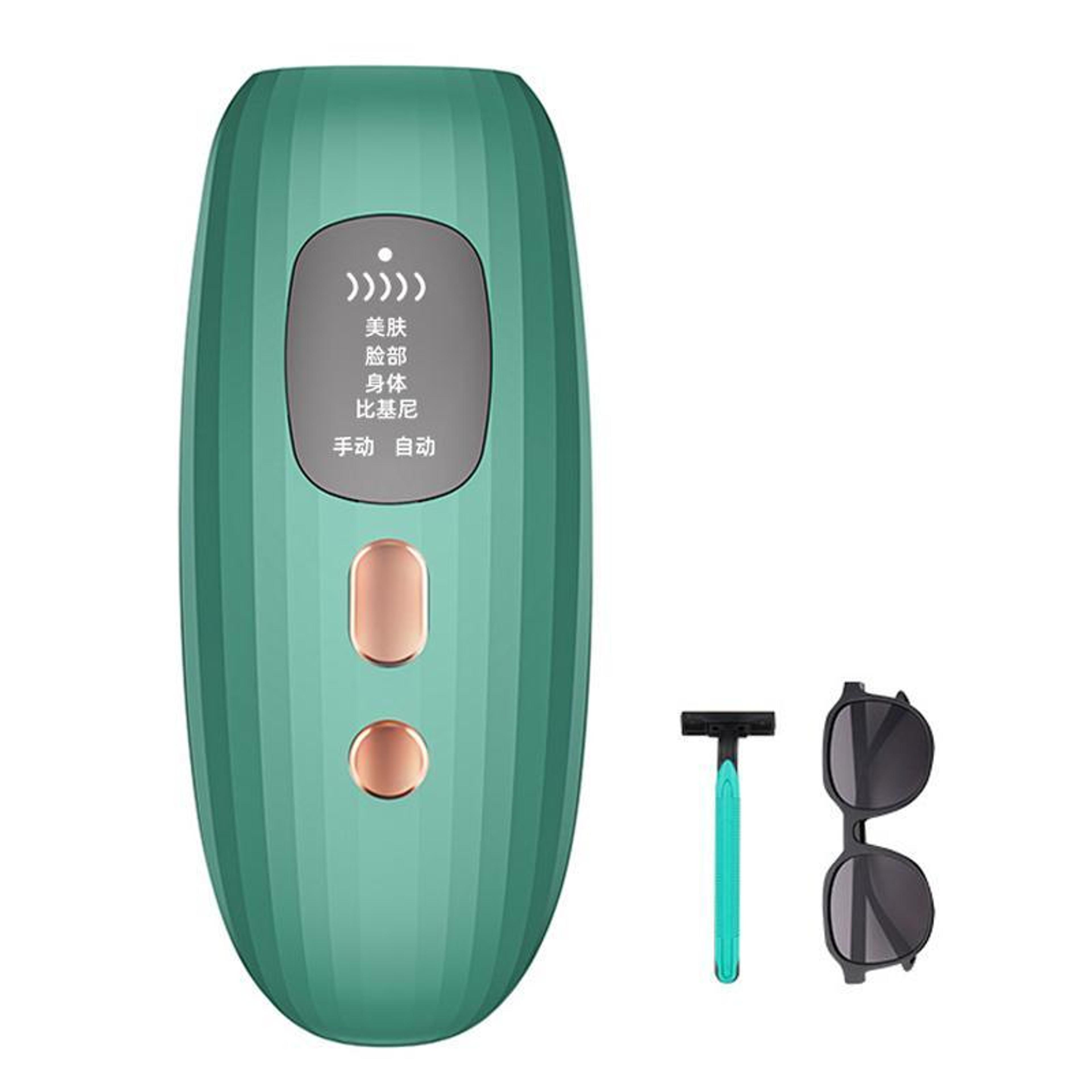 hair removal device for women & men unlimited flashes fast permanent hair reduction