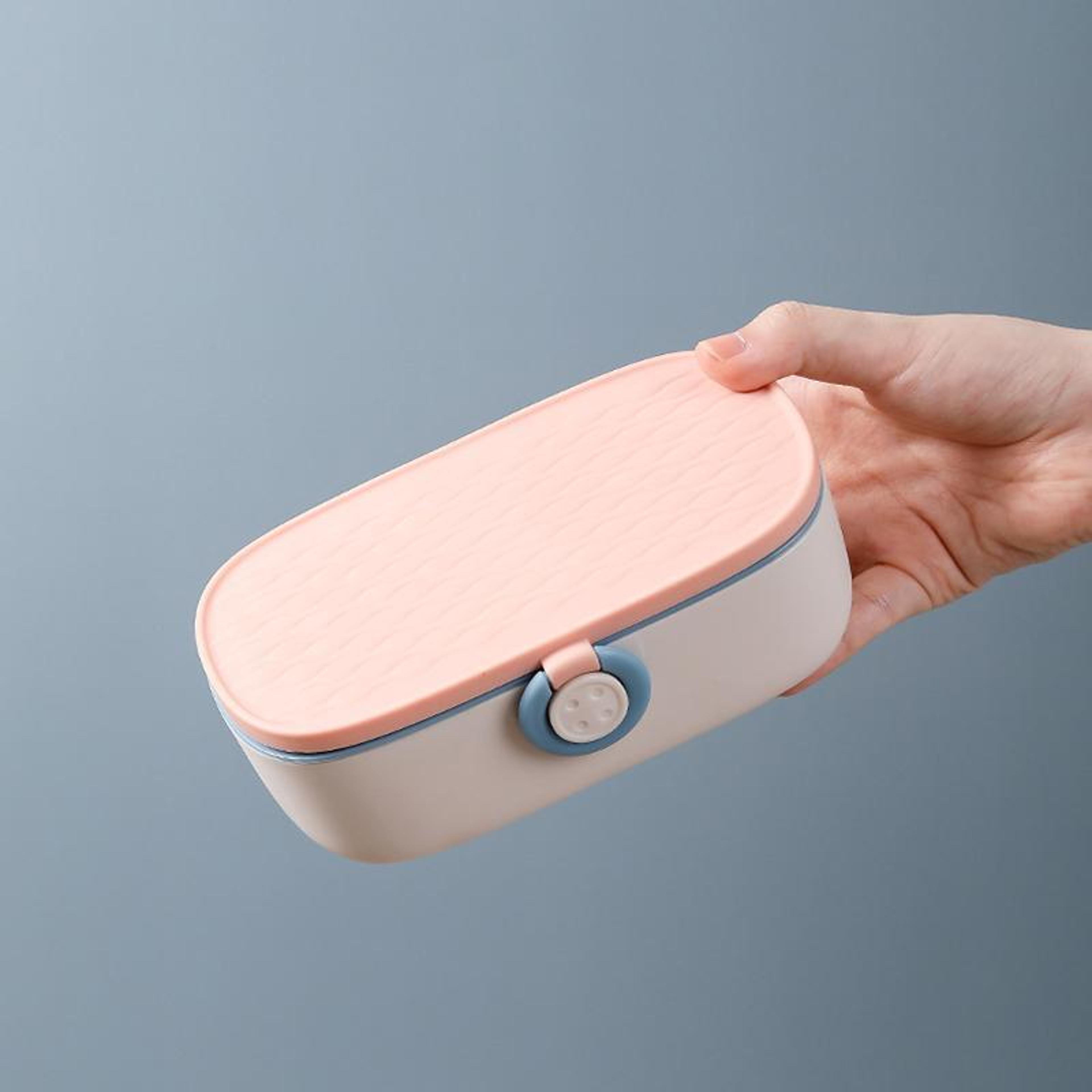 portable sewing kit & double-layer sewing box organizer with needle storage