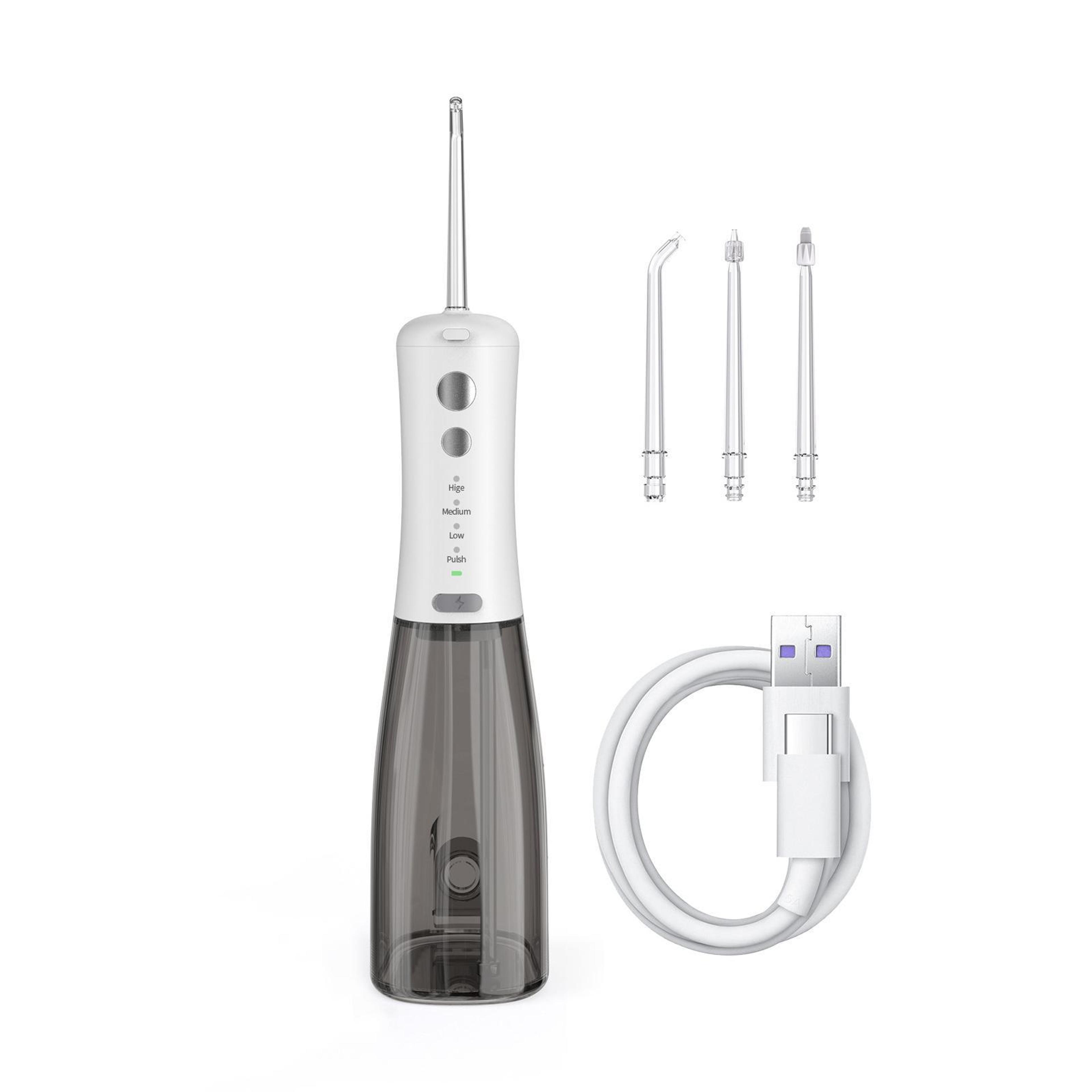 cordless water flosser 350ml rechargeable oral irrigator with ipx7 waterproof design