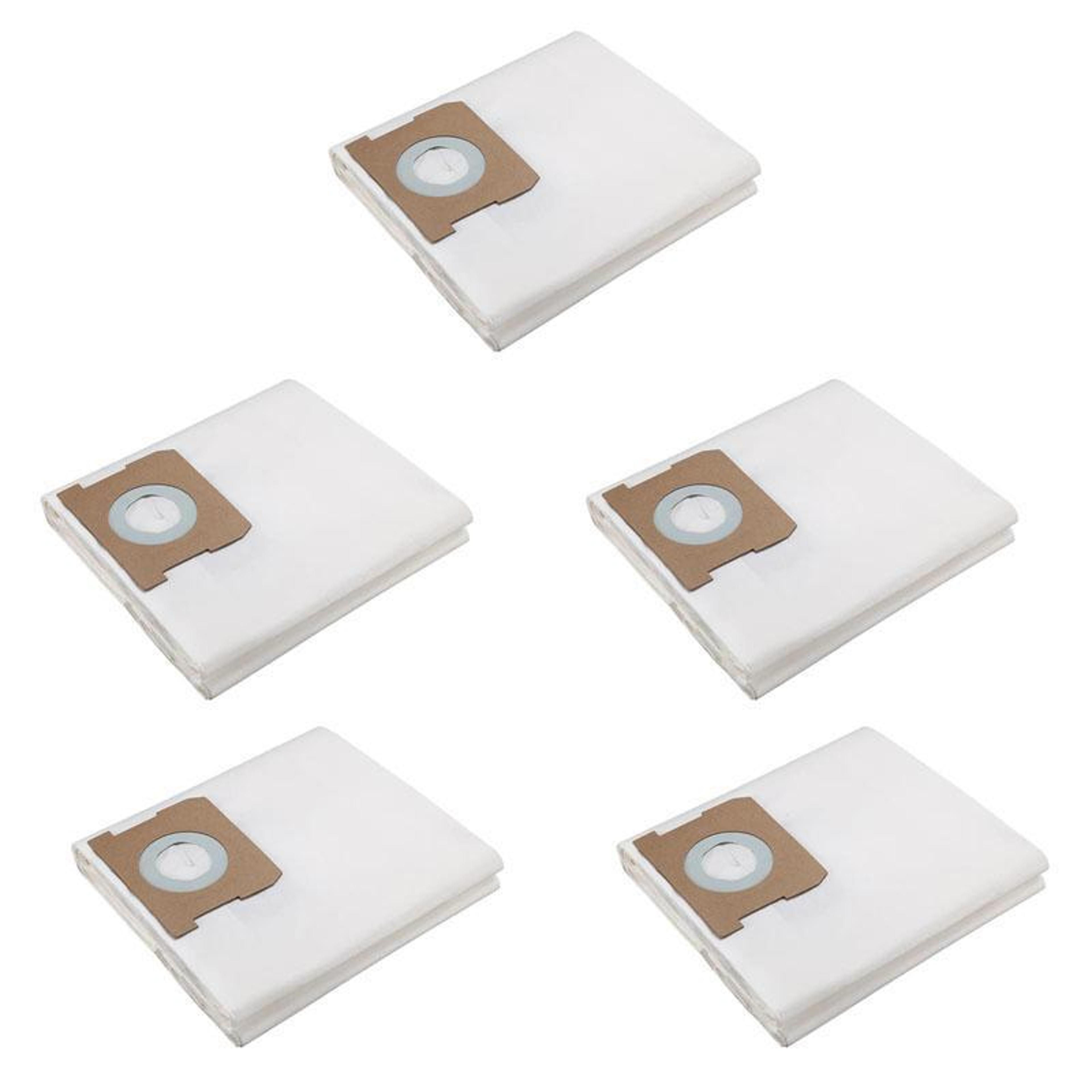 karcher wd1 mv1 replacement dust bags 5 pack high filtration wet dry vacuum bags