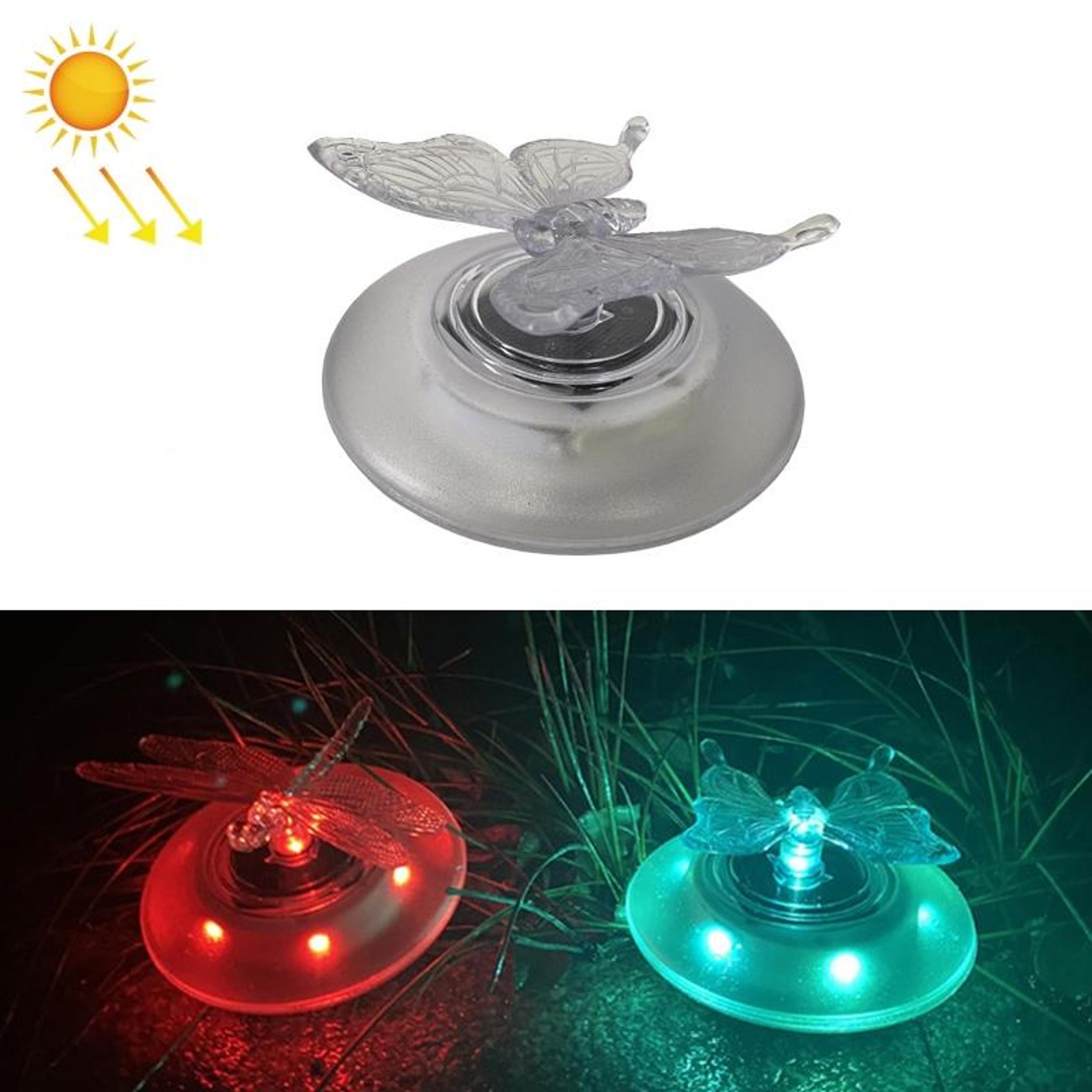 solar rgb floating pool light waterproof led garden & pond decor