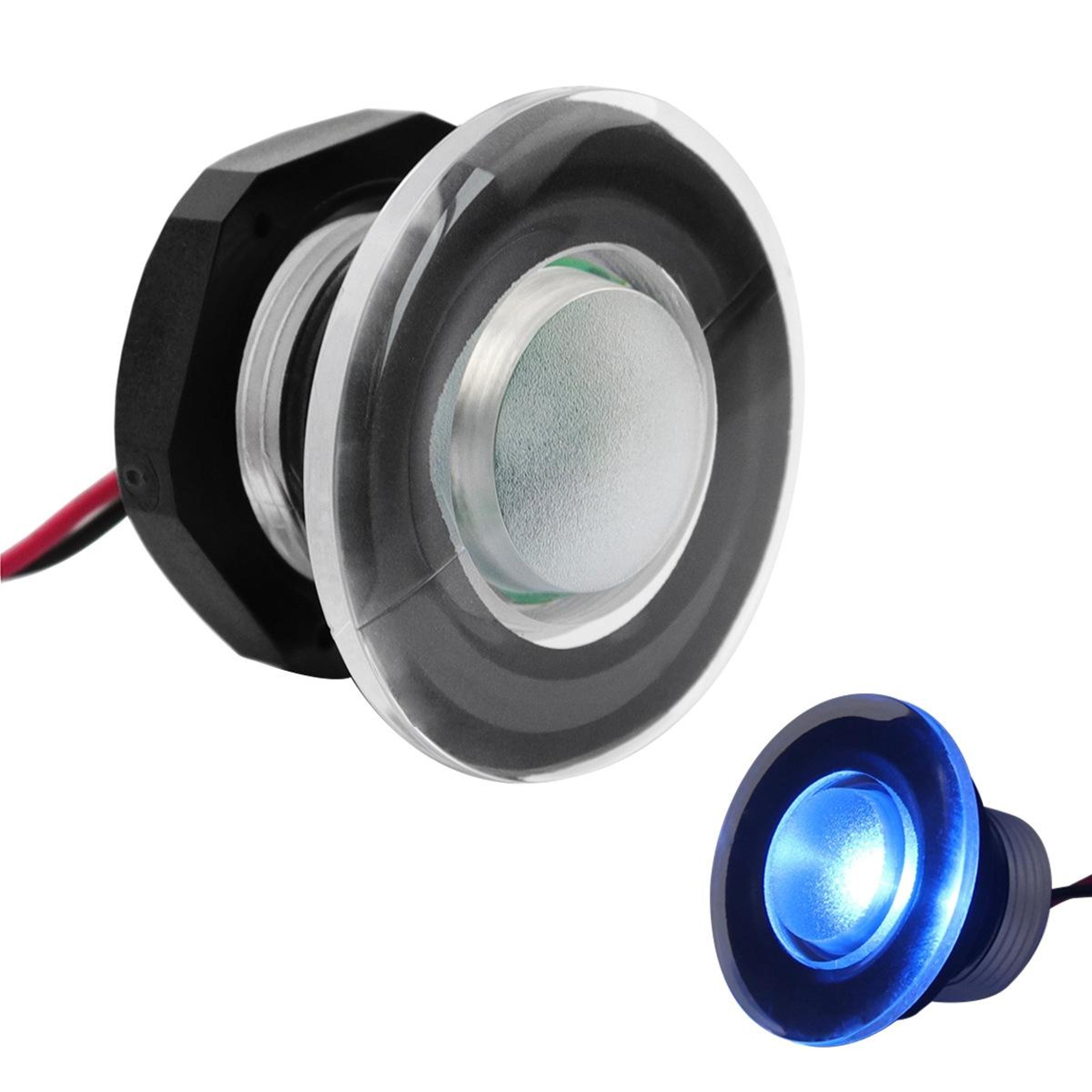 led round walkway deck light for rv, yacht & outdoor path lighting