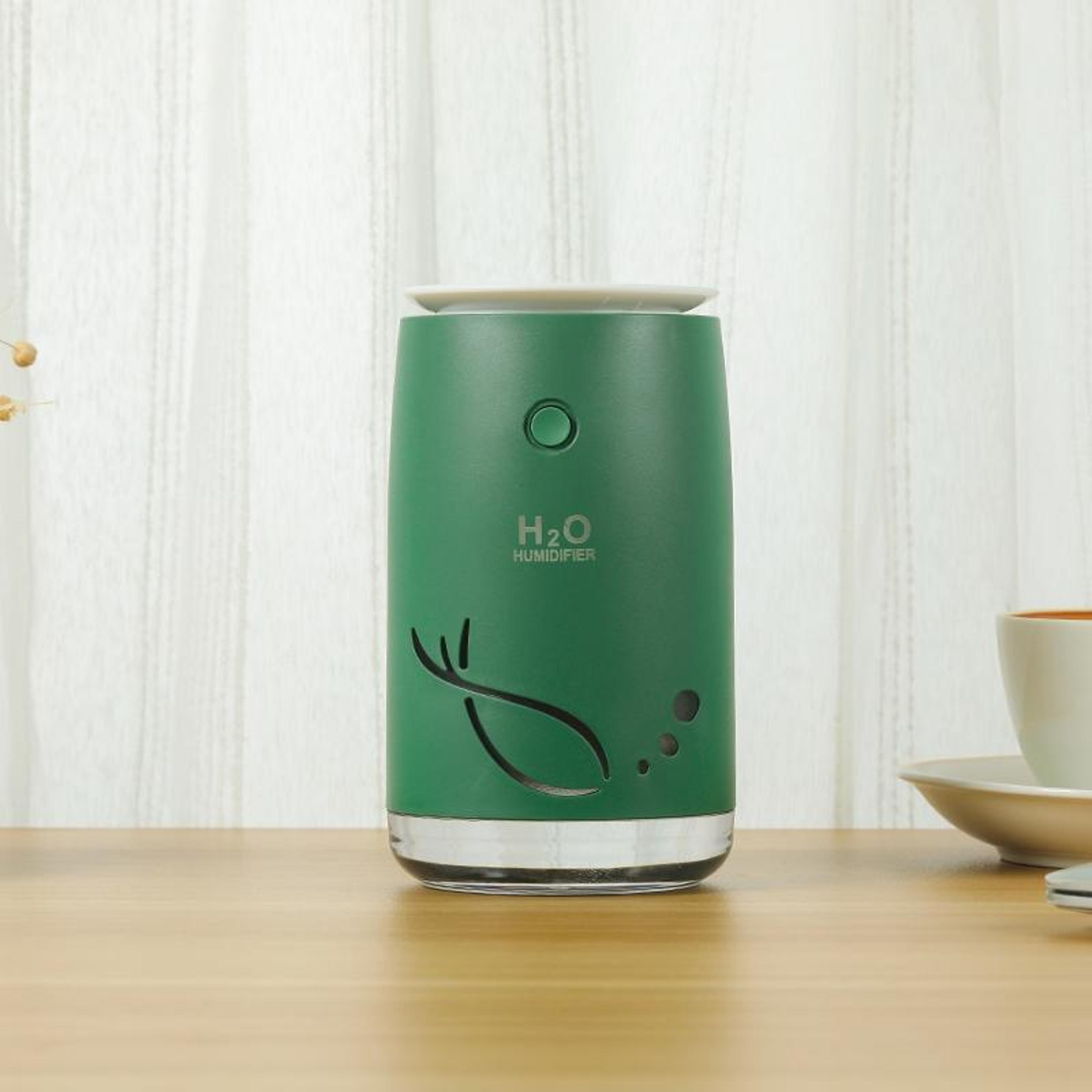 portable usb humidifier with colorful night light quiet mini mist diffuser