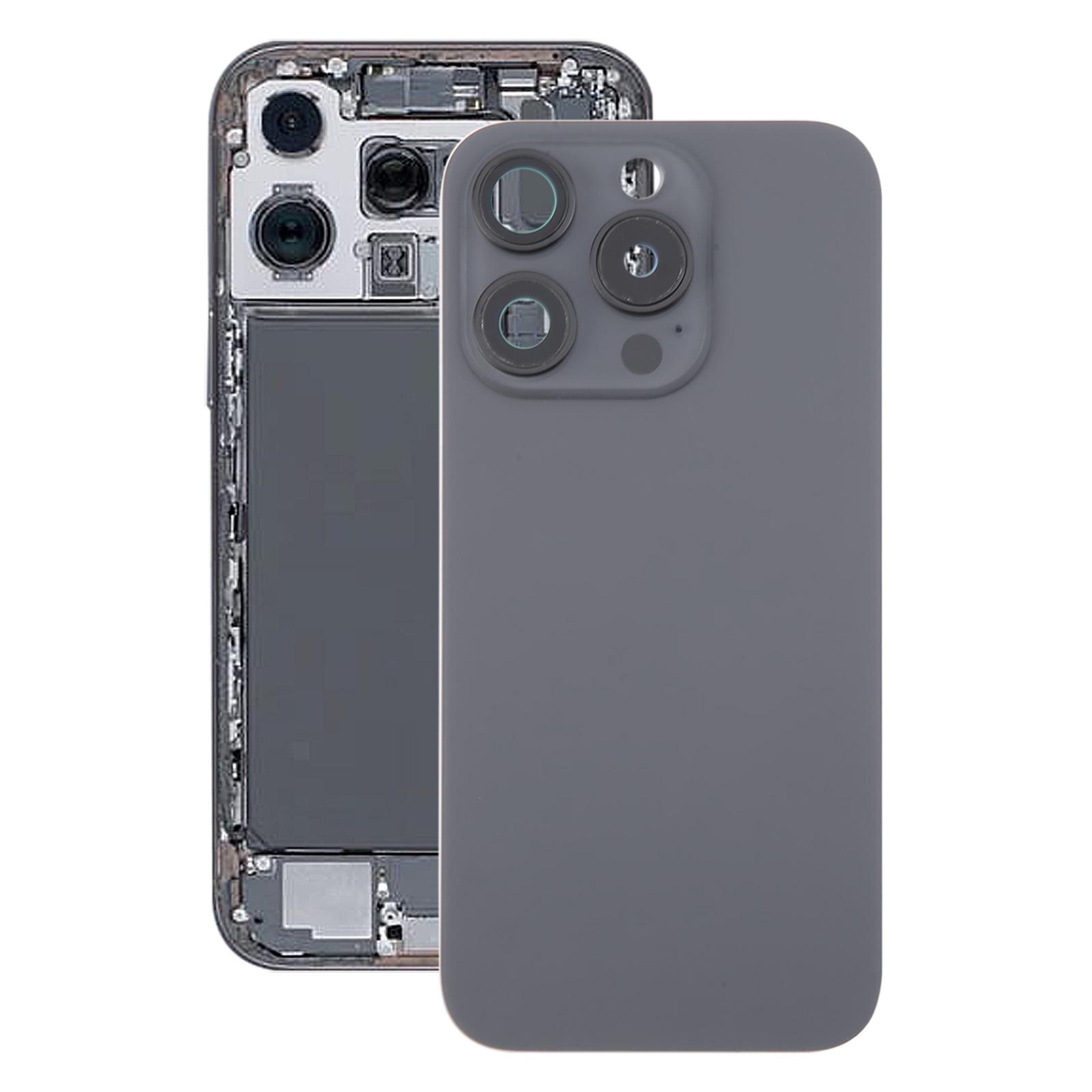 for iphone 16 pro max original glass battery back cover with camera lens frame & magsafe magnet