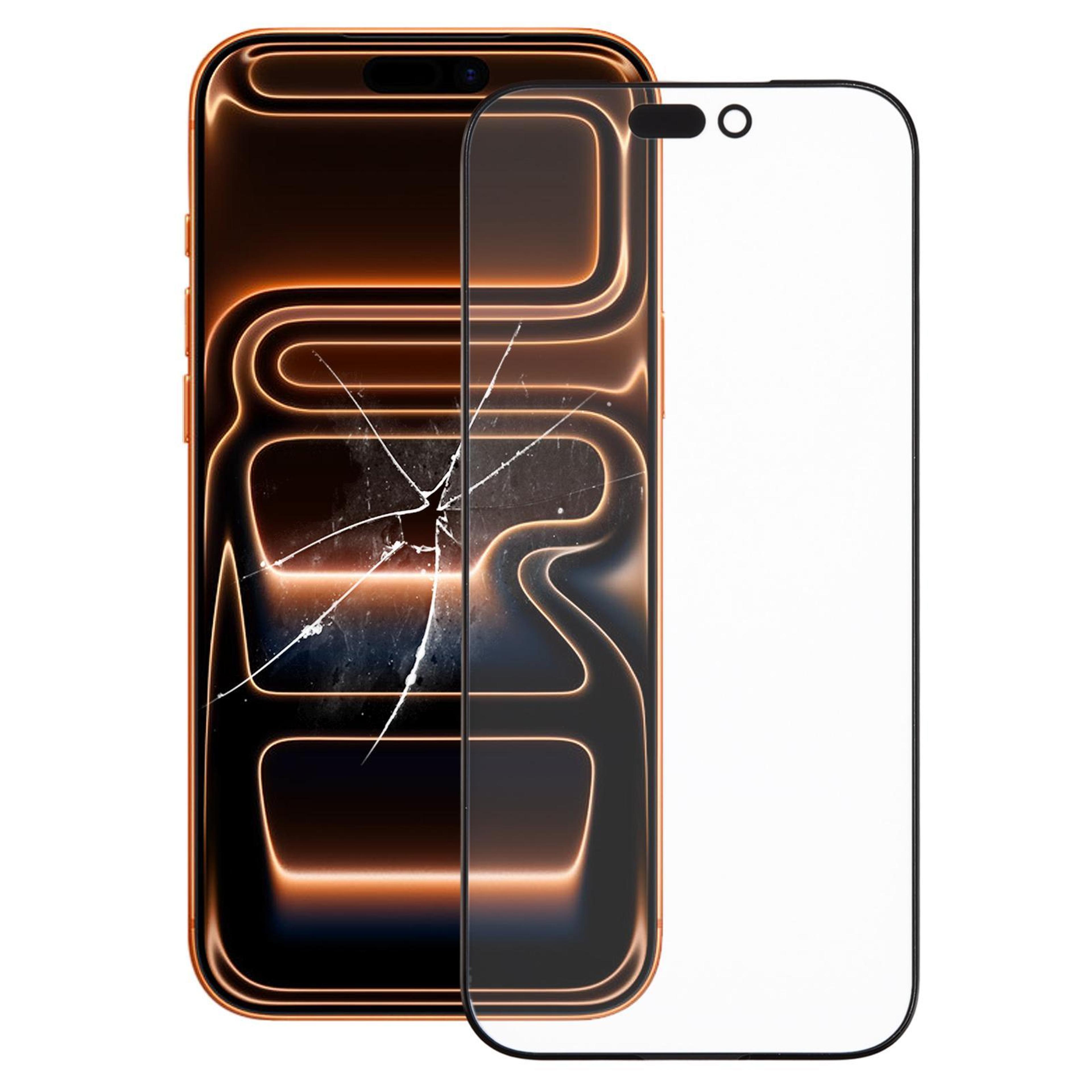 iphone front glass replacement lens with pre-applied oca adhesive repair part