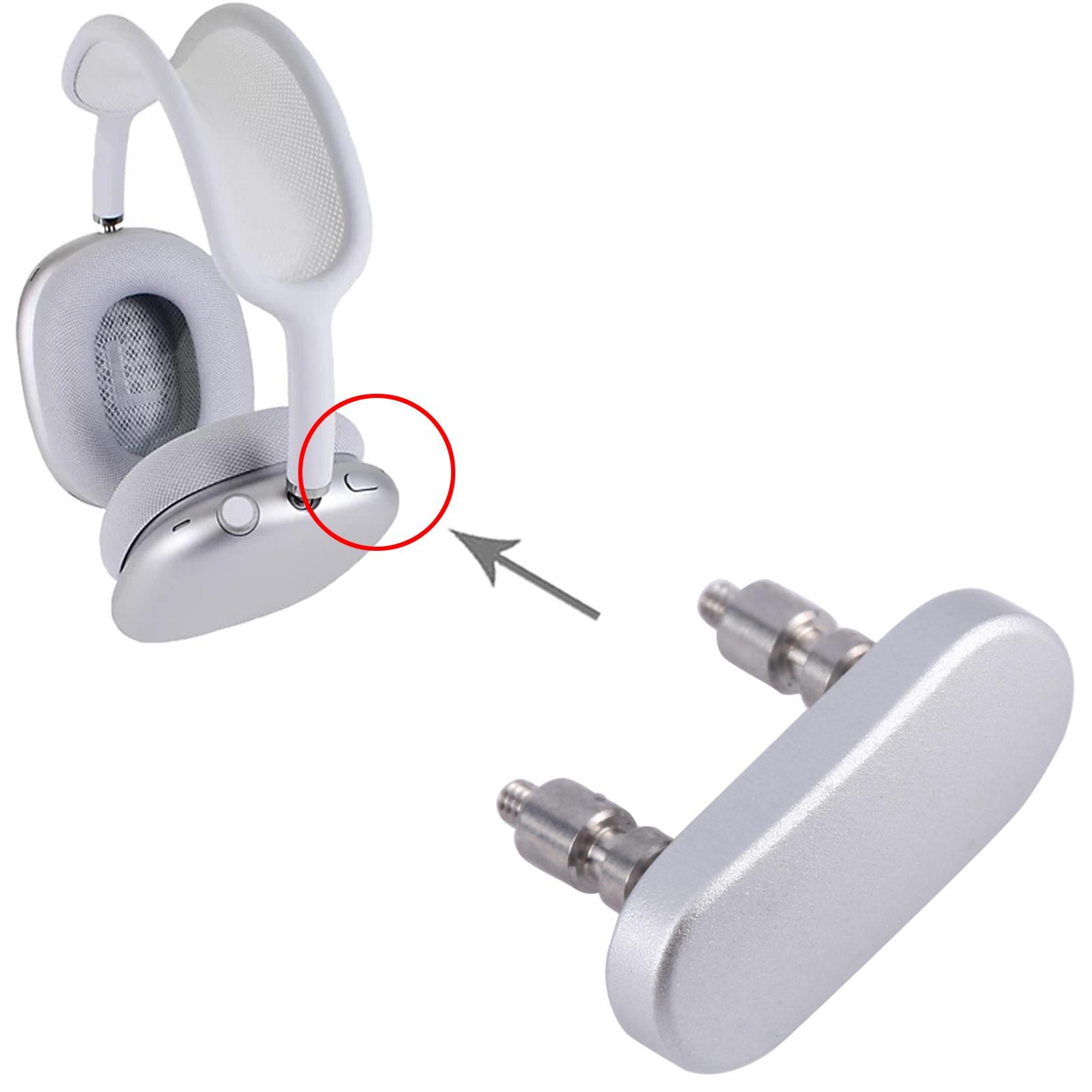 airpods max side button replacement part precision repair component