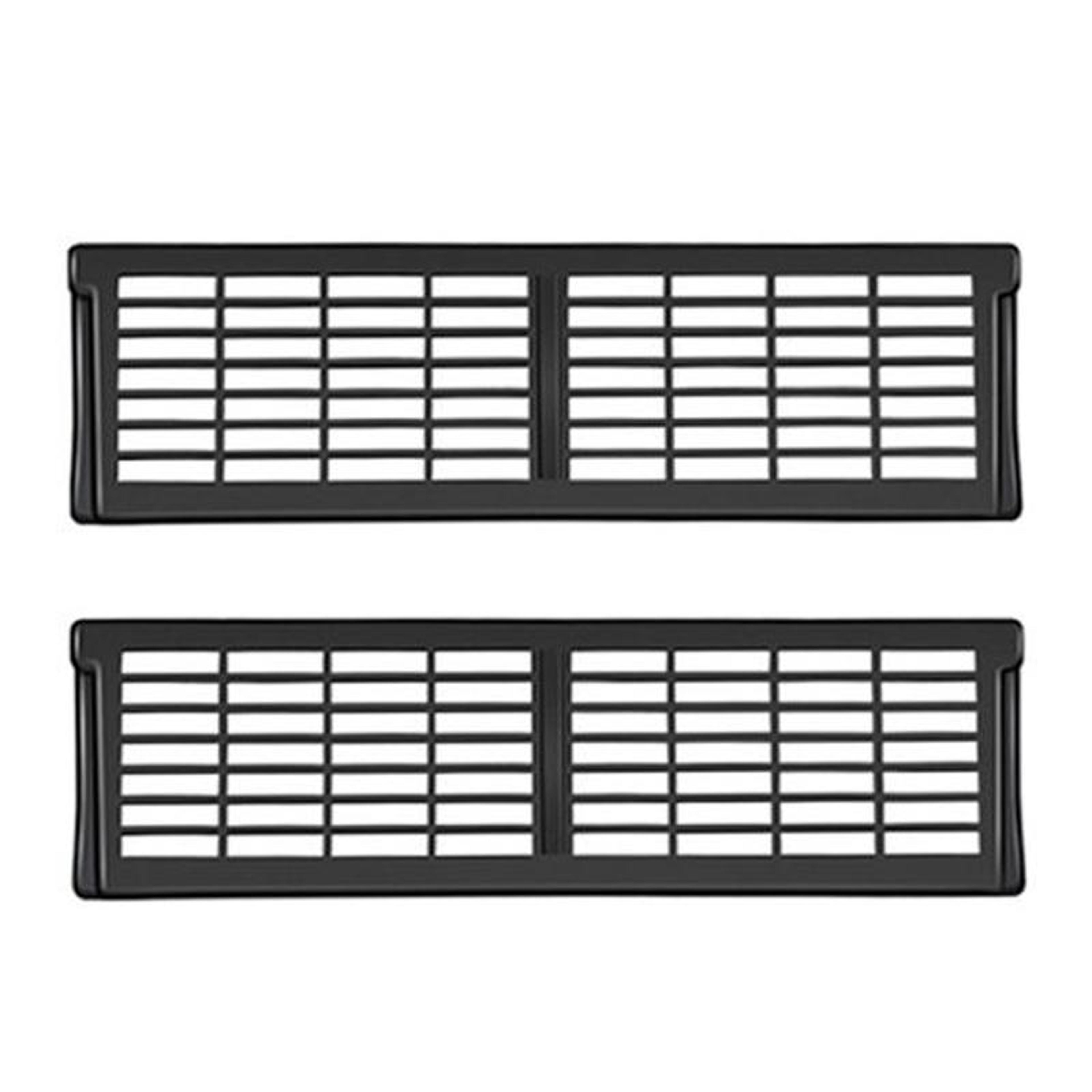 tesla model y under seat vent guard cover set abs air vent protection accessories