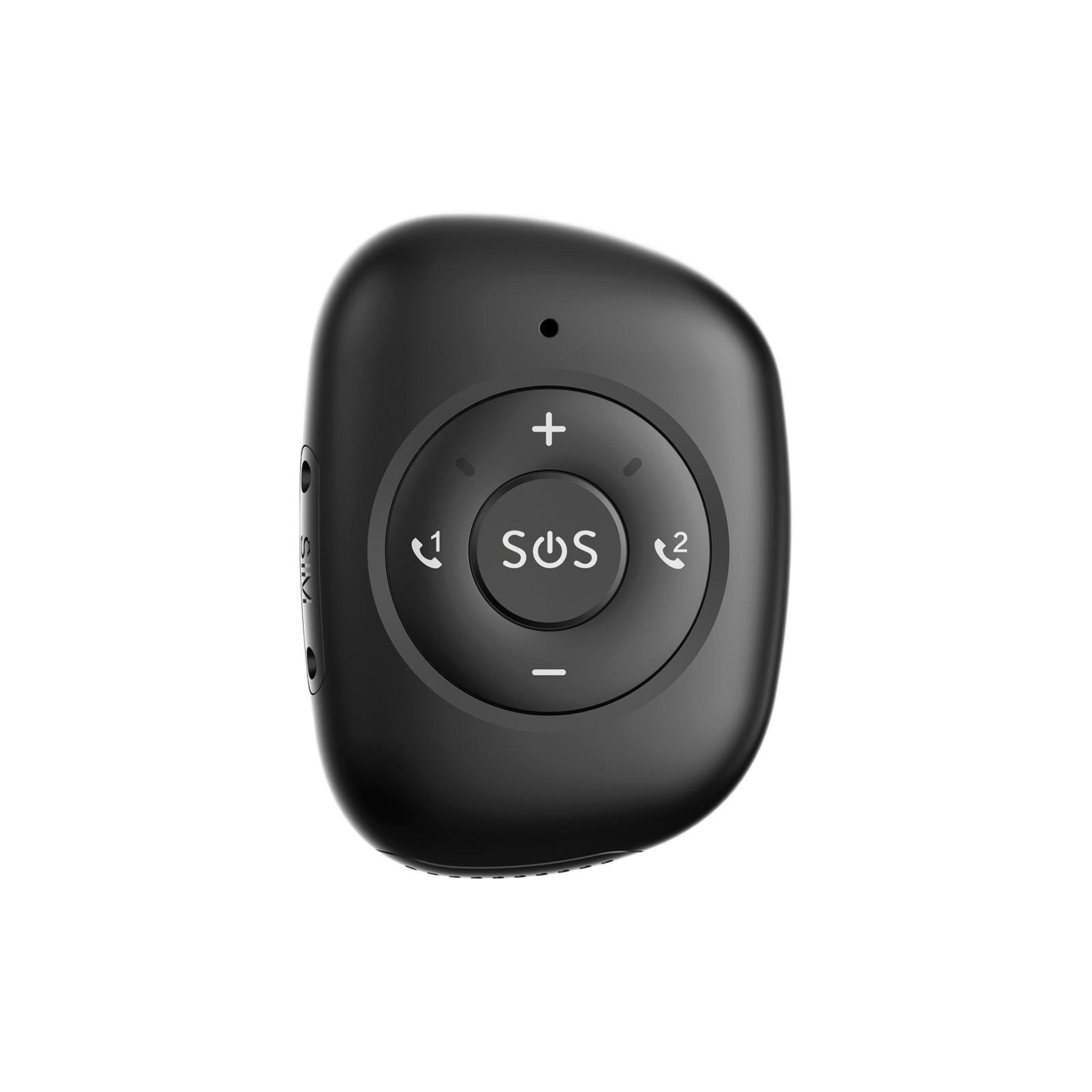 4g gps tracker pendant with sos alert, fall detection & geo fence for seniors