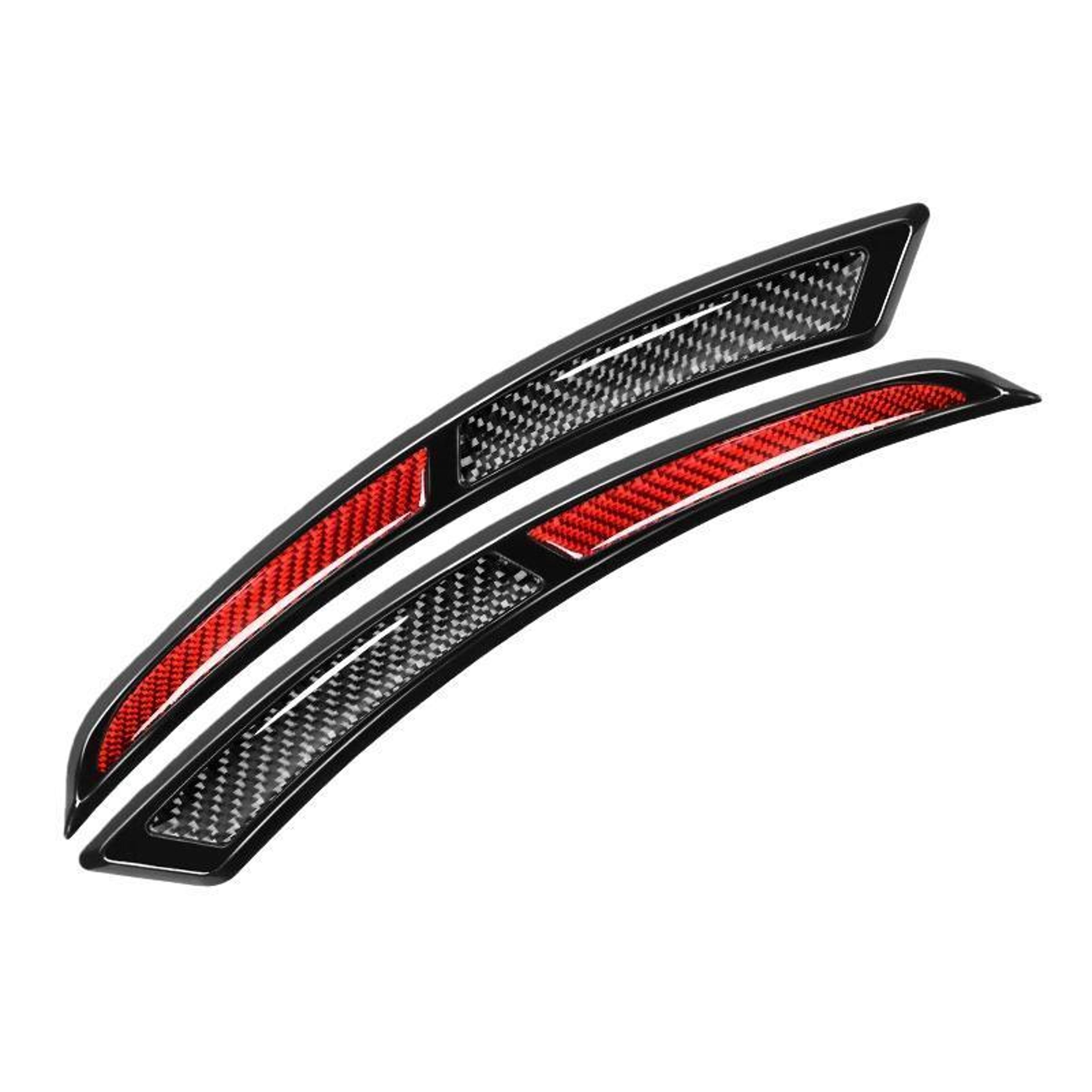 universal car wheel arch protector strips anti scratch fender guard stickers 2pcs