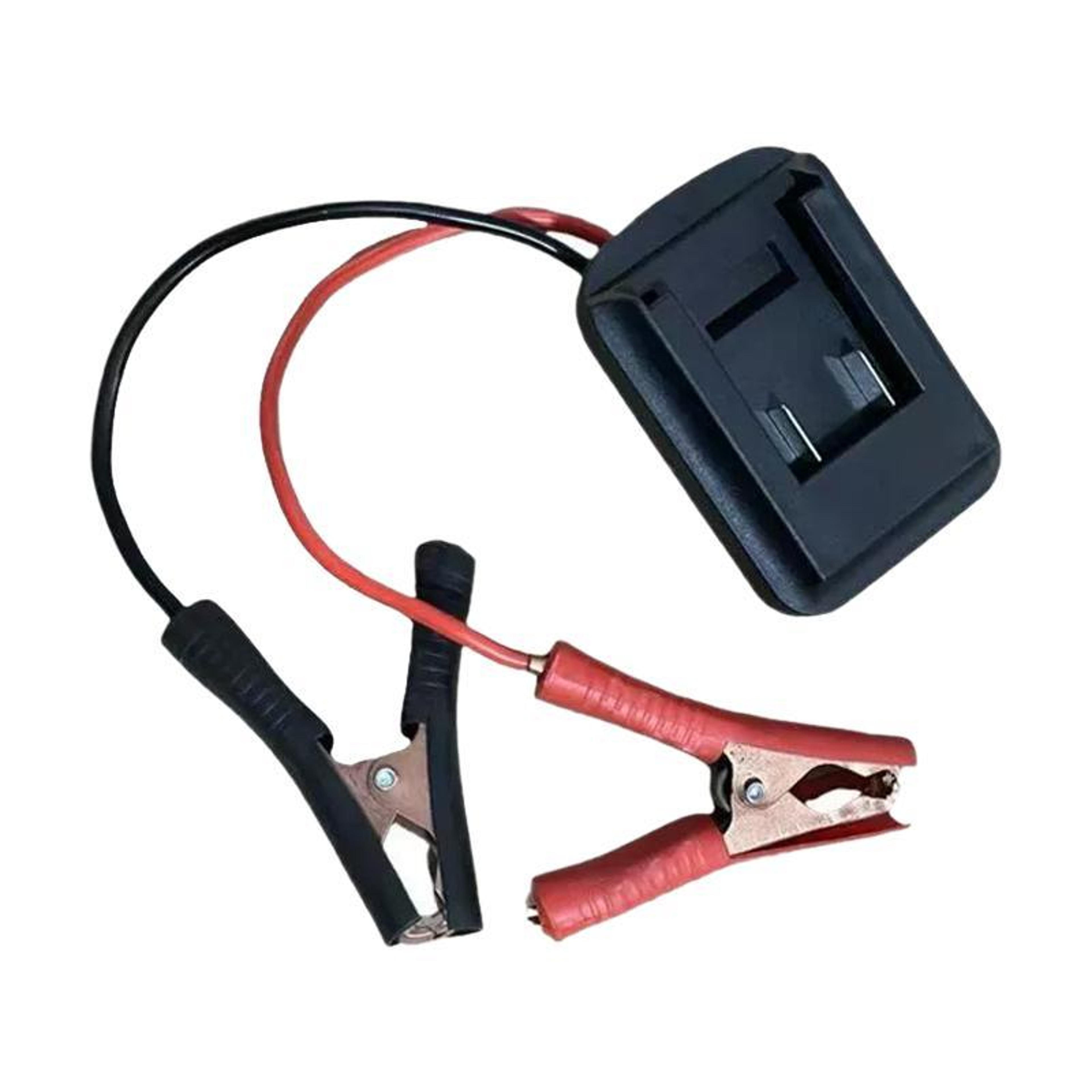 portable car battery jump starter adapter cable