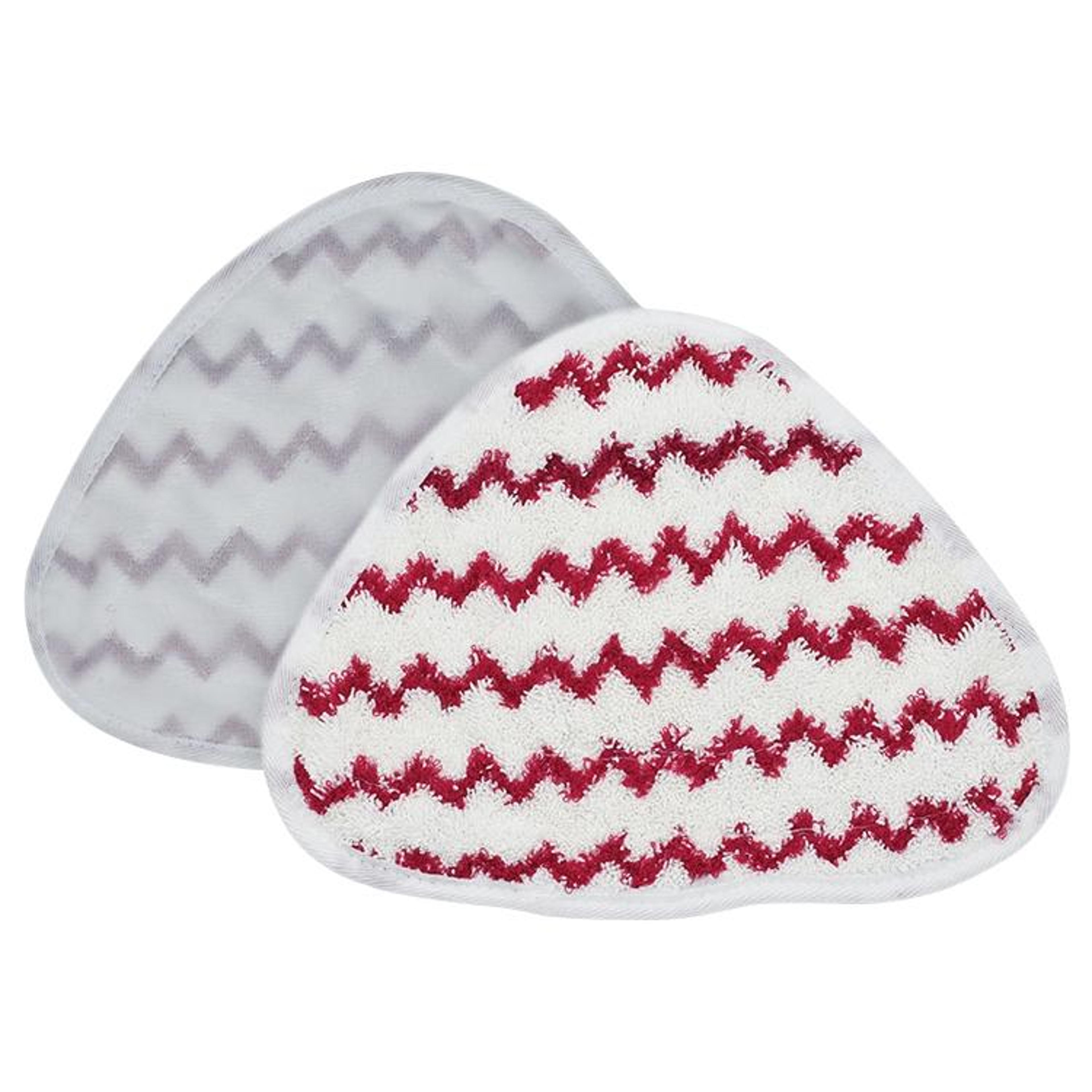 reusable microfiber steam mop replacement pads for vileda & o-cedar 2pcs floor cleaning cloths