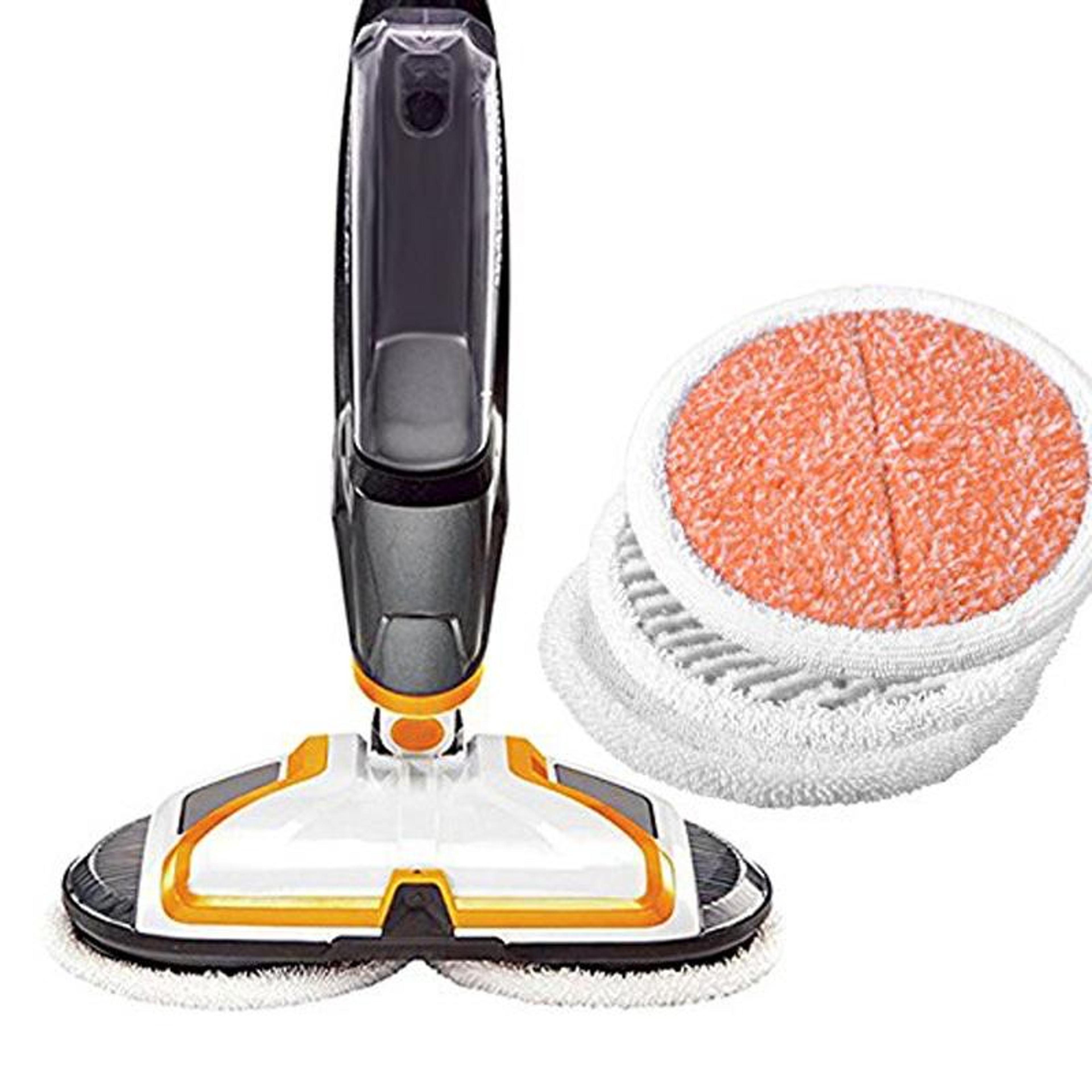 bissell steam mop replacement pads 2-pack microfiber cleaning cloths for 2124, 2039 & 2039a