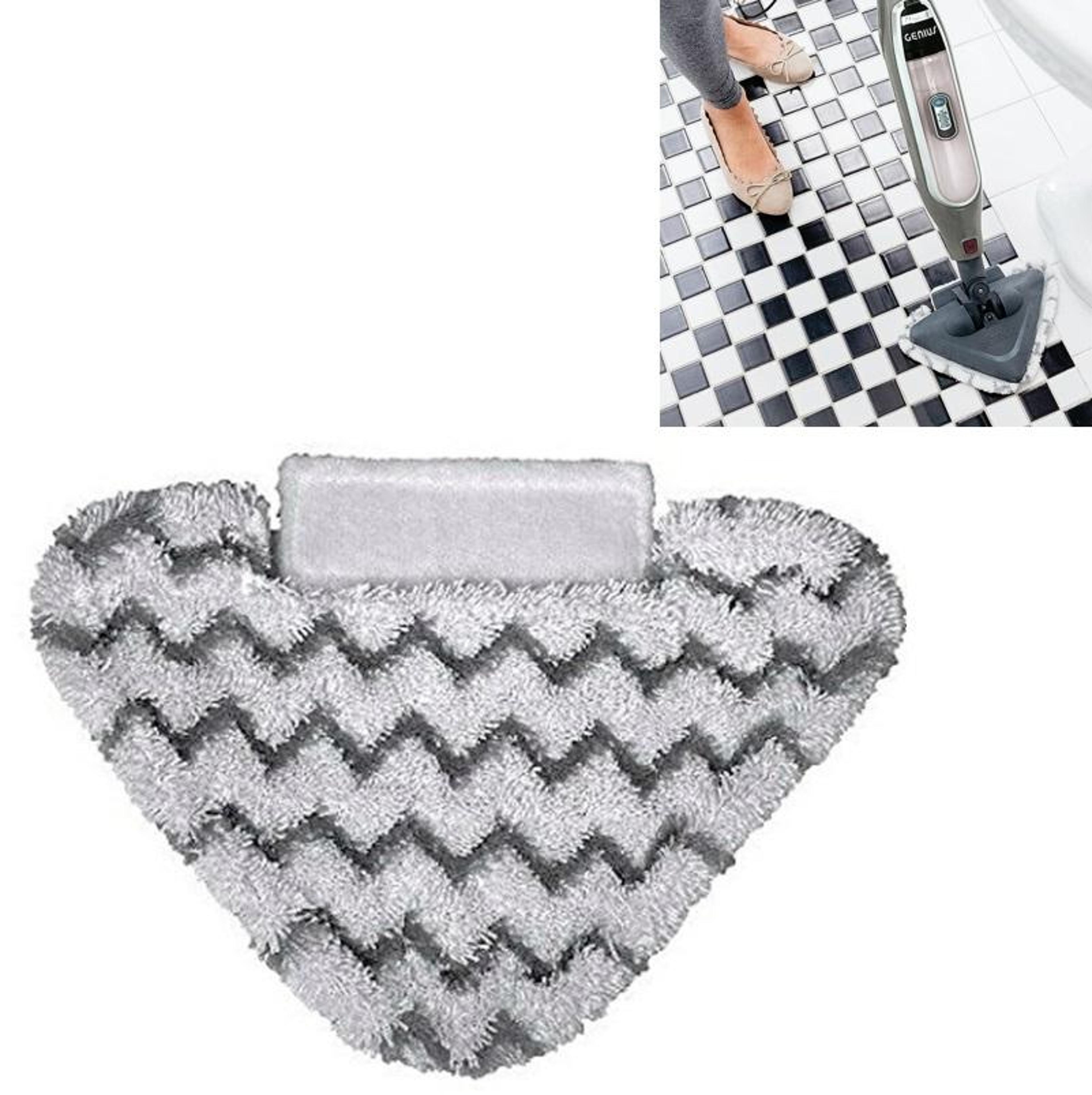 shark steam mop microfiber triangle replacement pads 2pcs washable cleaning cloth covers
