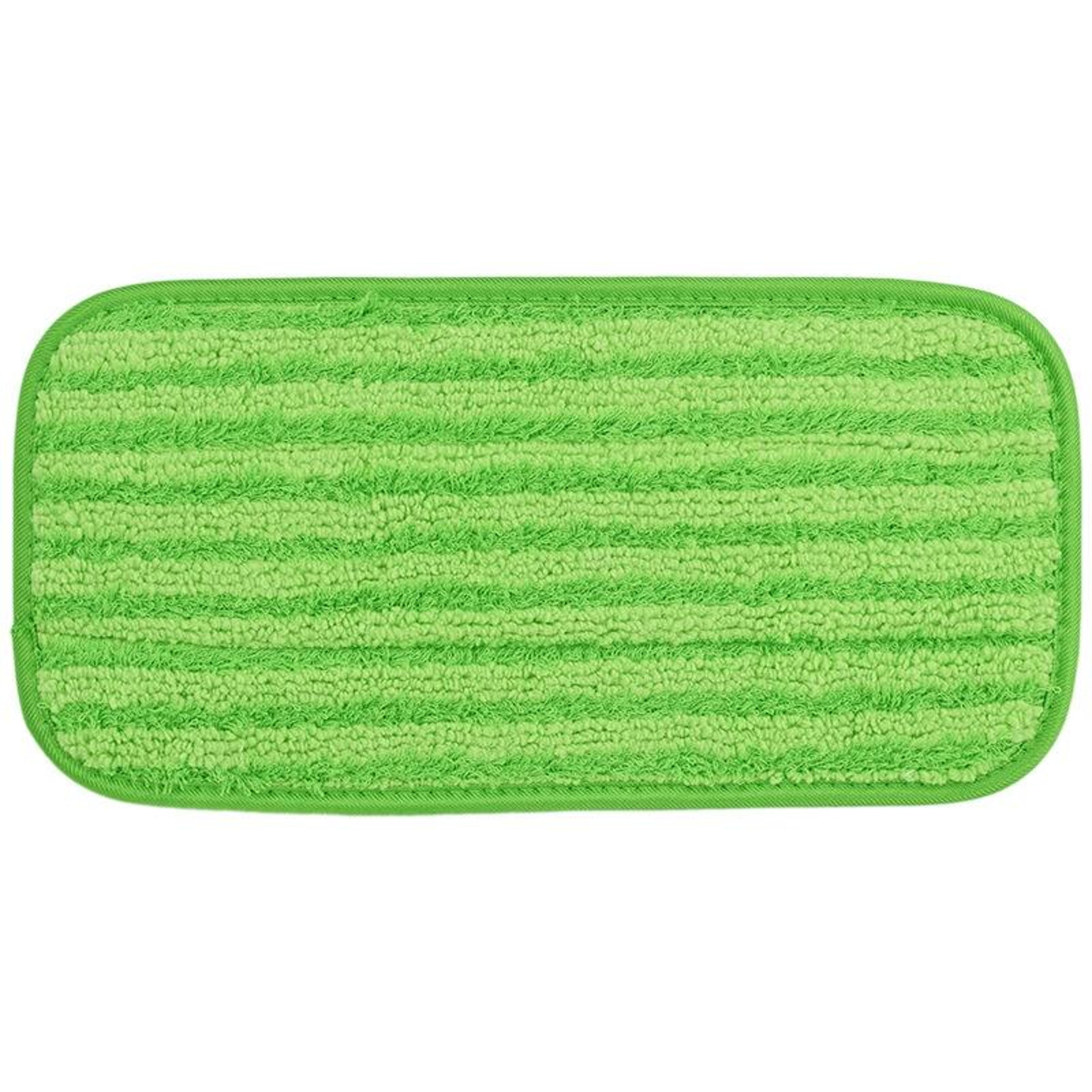 reusable microfiber mop pad refills for swiffer wetjet 10-12 inch wet & dry floor cleaning