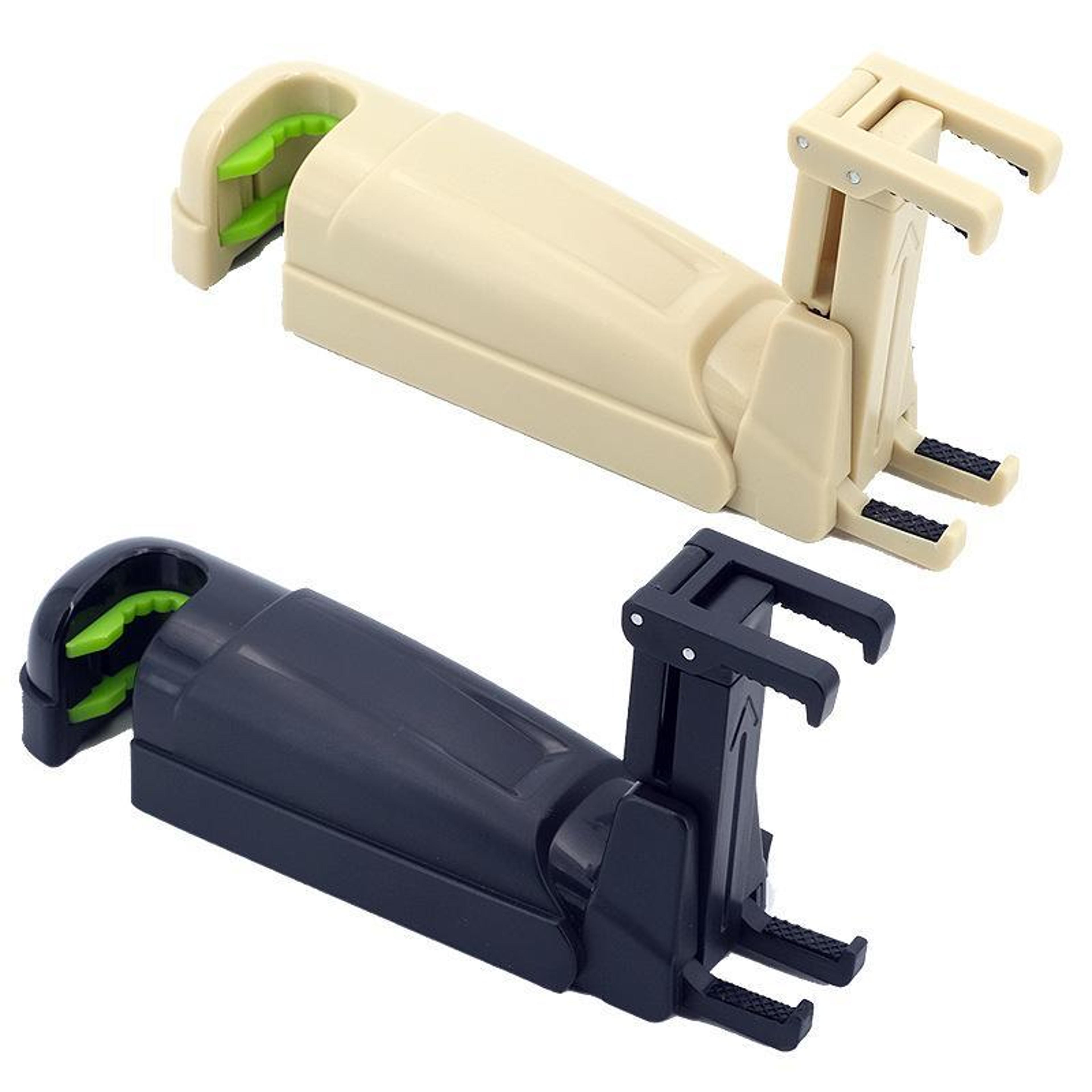 hidden hook car phone holder extendable headrest mount for smartphones