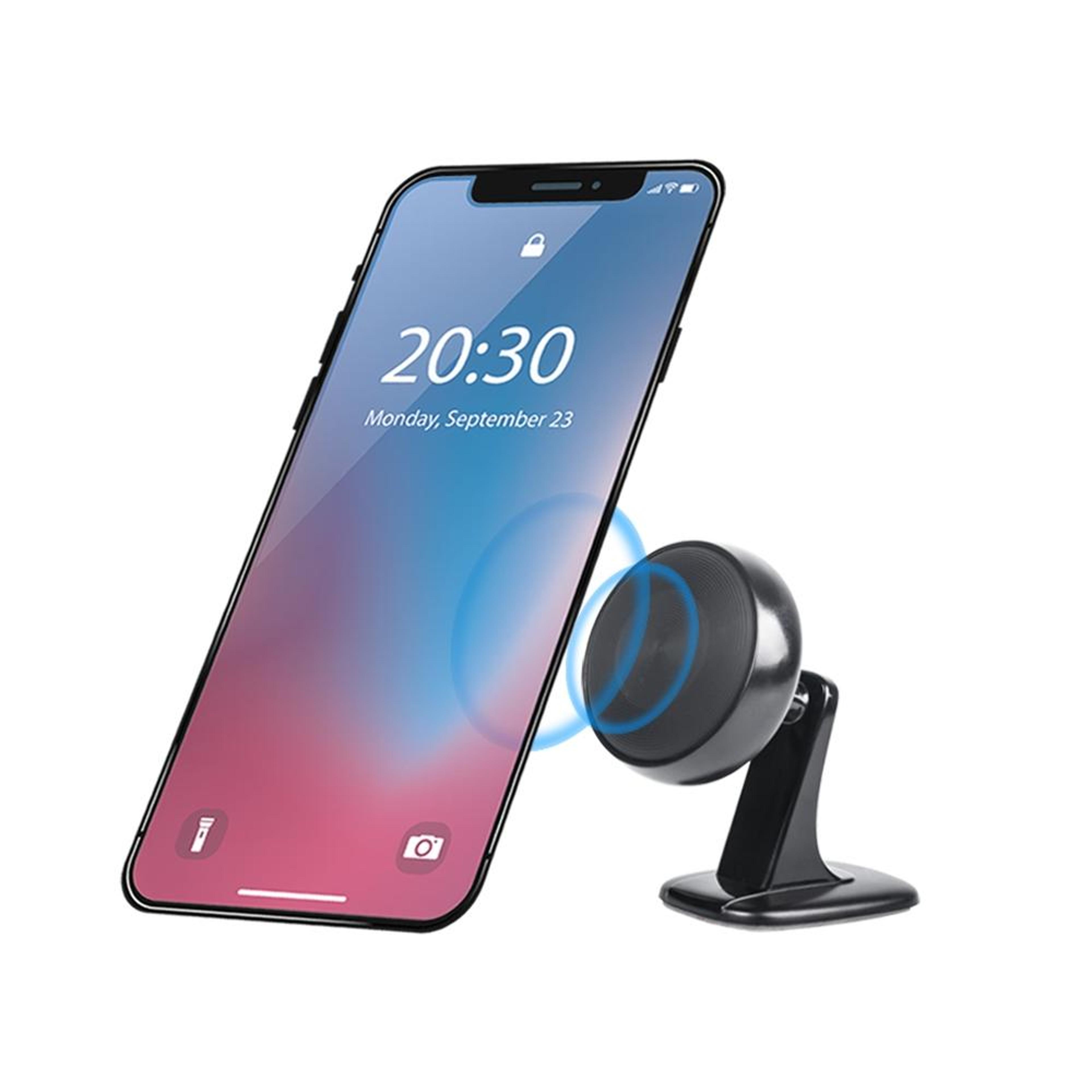 magnetic car phone holder dashboard mount for safe one-handed driving