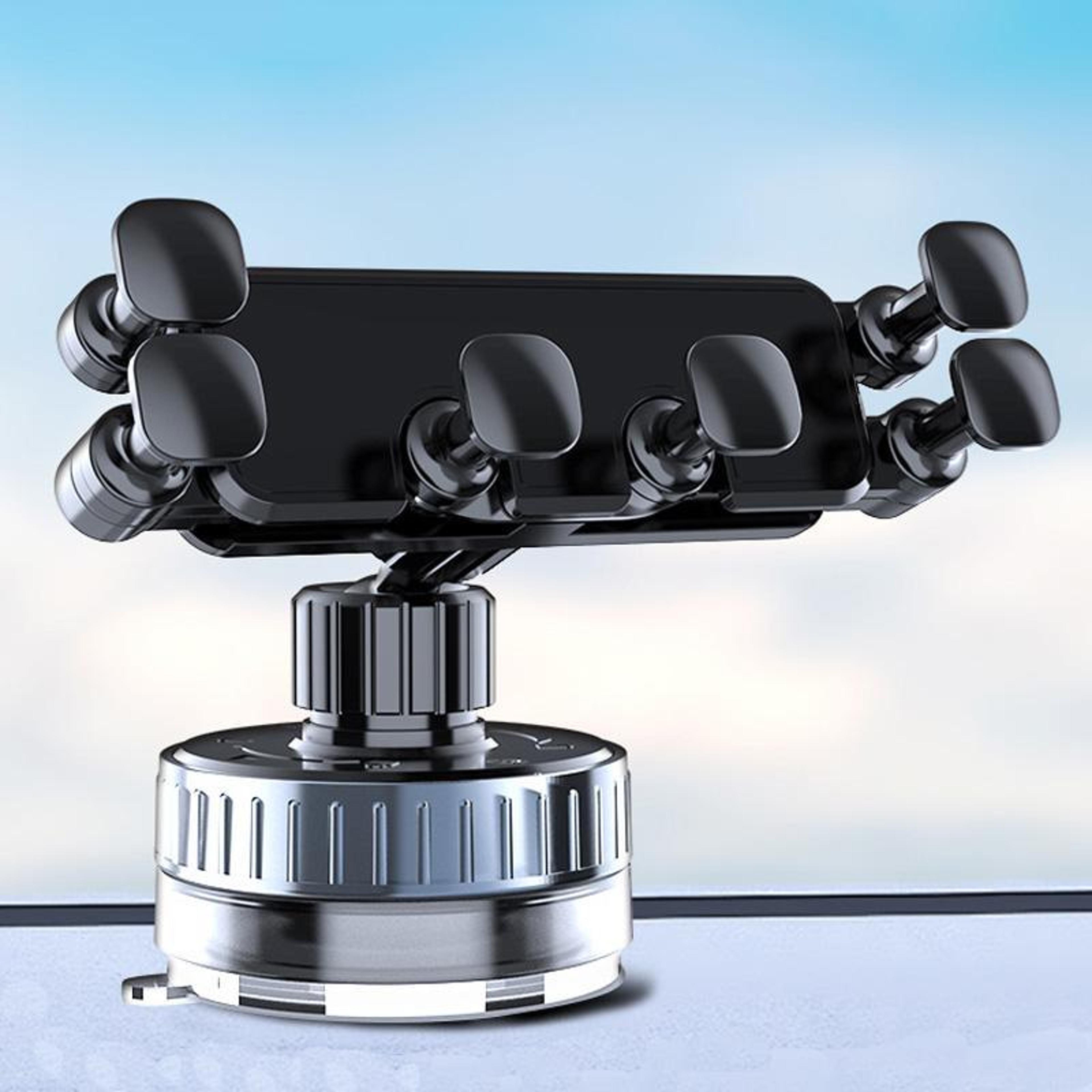 auto-lock rotating car phone mount with strong suction cup universal navigation holder
