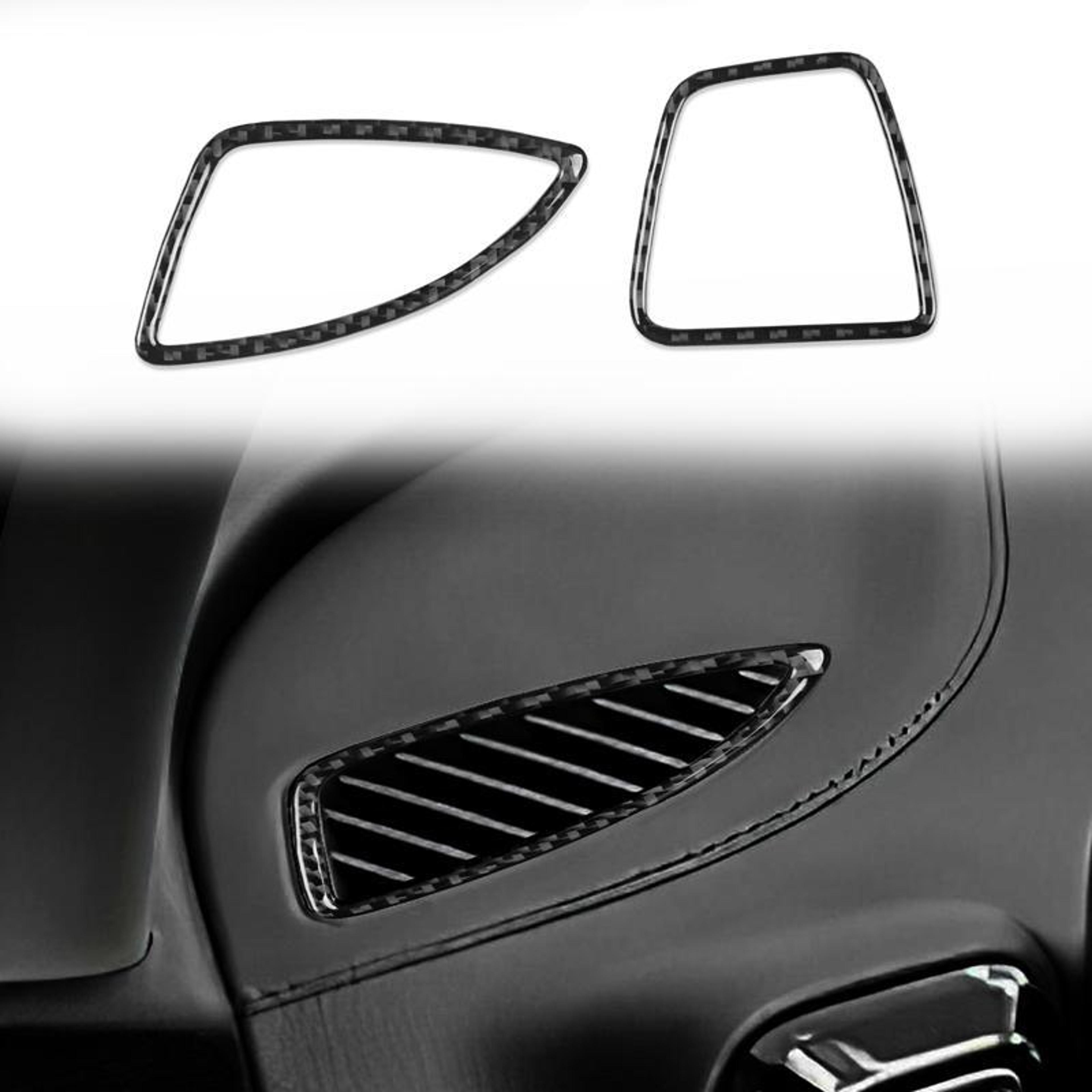 kia sportage nq5 carbon fiber air vent trim sticker interior accent cover 2022-2025
