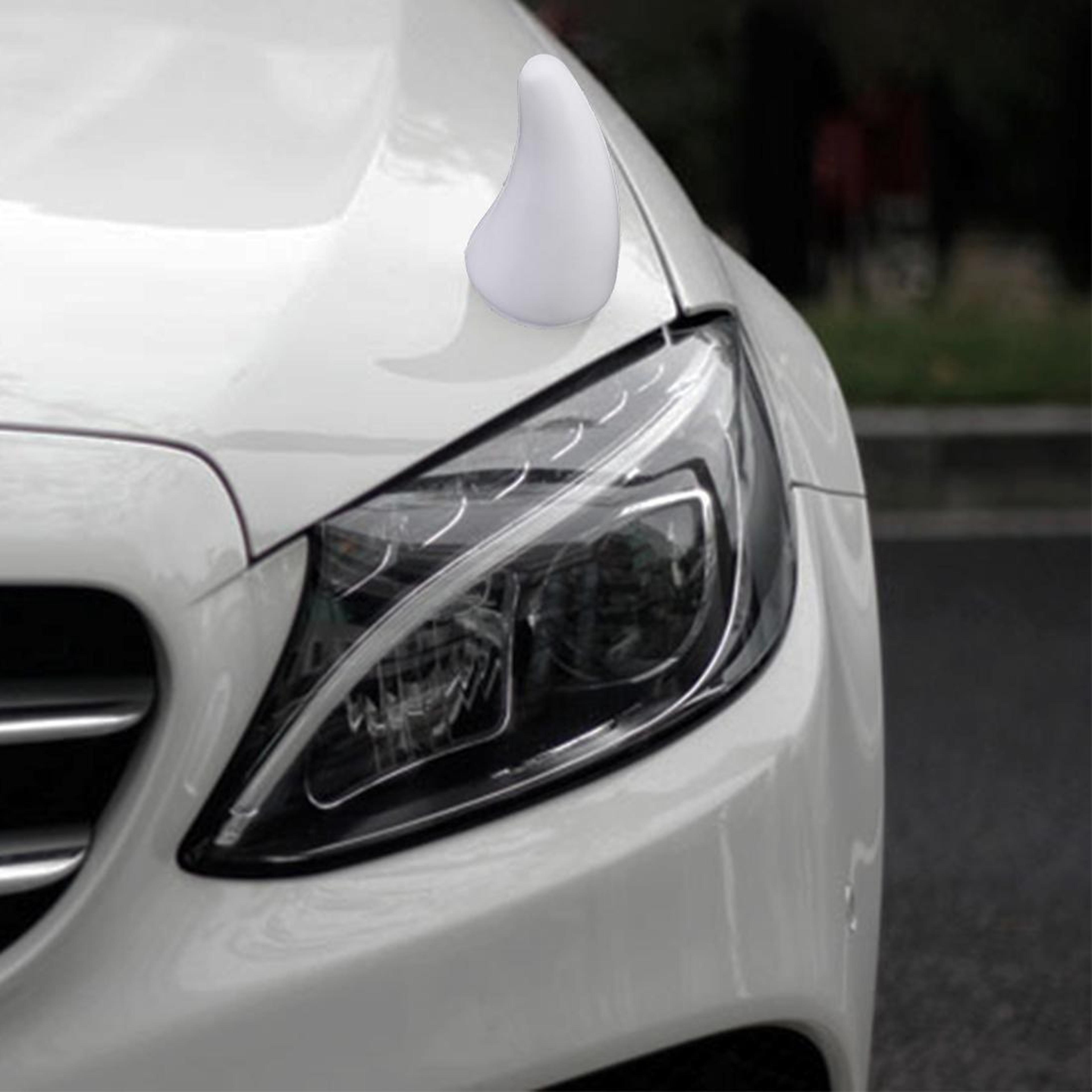 cute waterproof car horn decor ornament for exterior styling