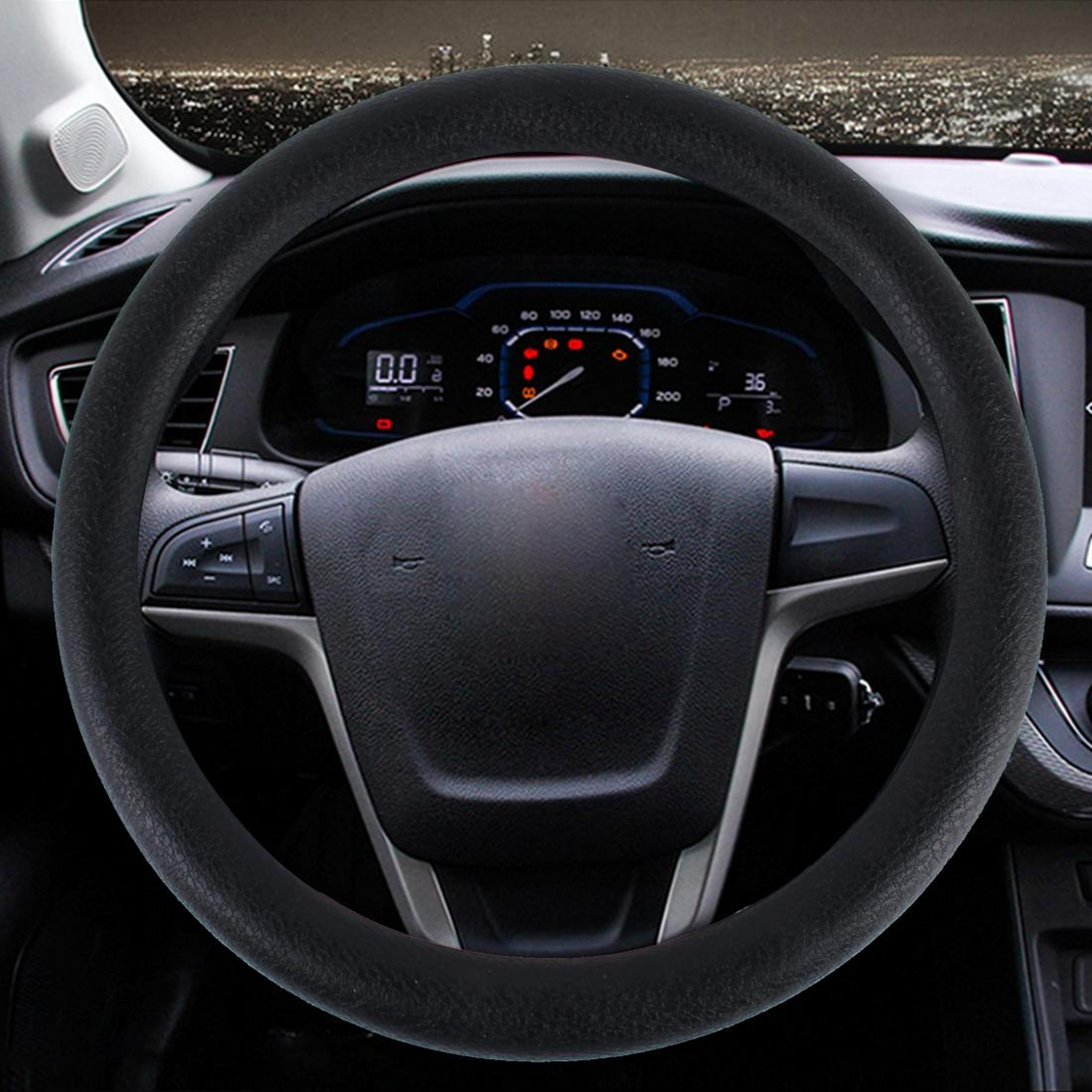 crocodile grip universal steering wheel cover, non-slip rubber car steering wheel cover