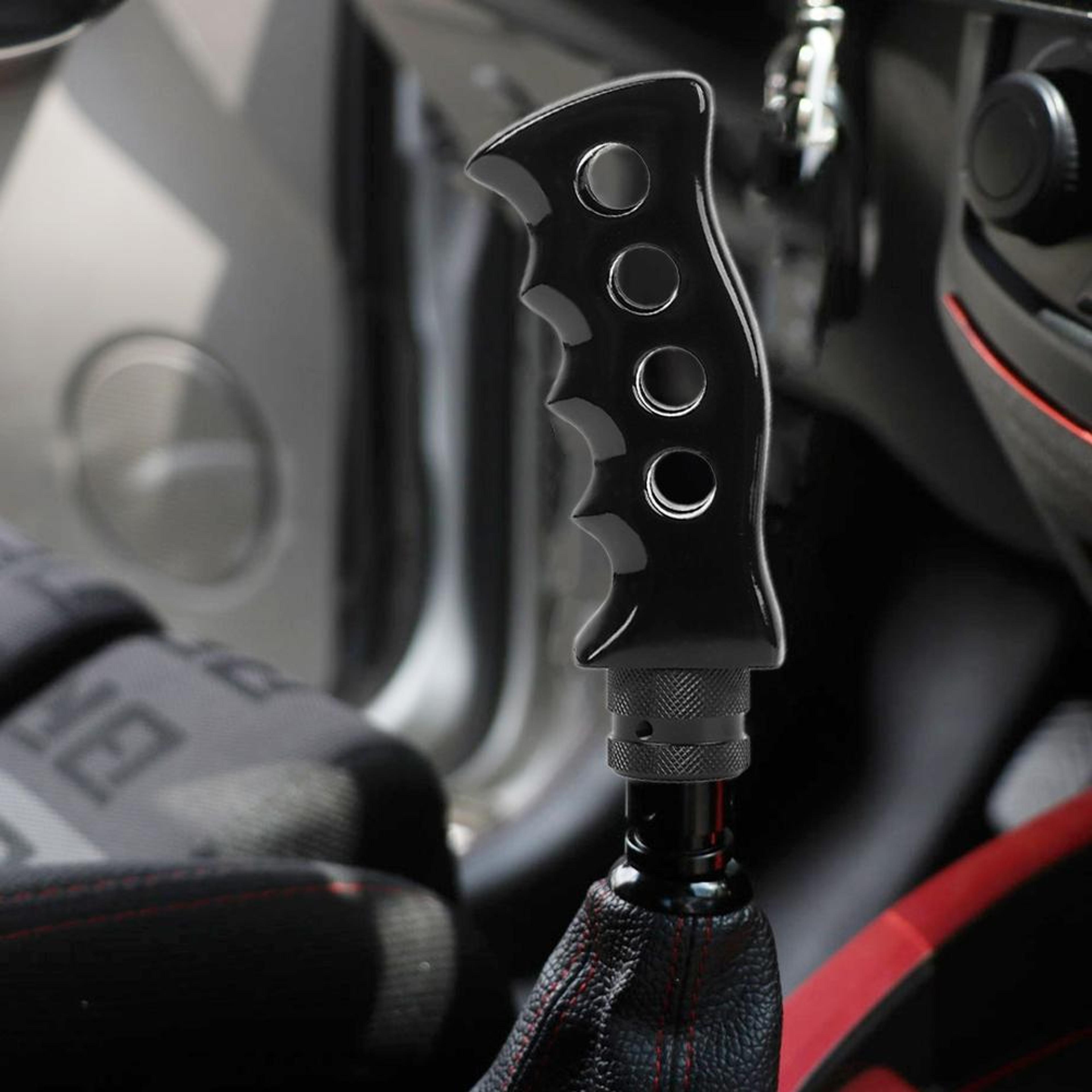 knife edge universal gear shift knob, aluminum alloy custom car shifter handle