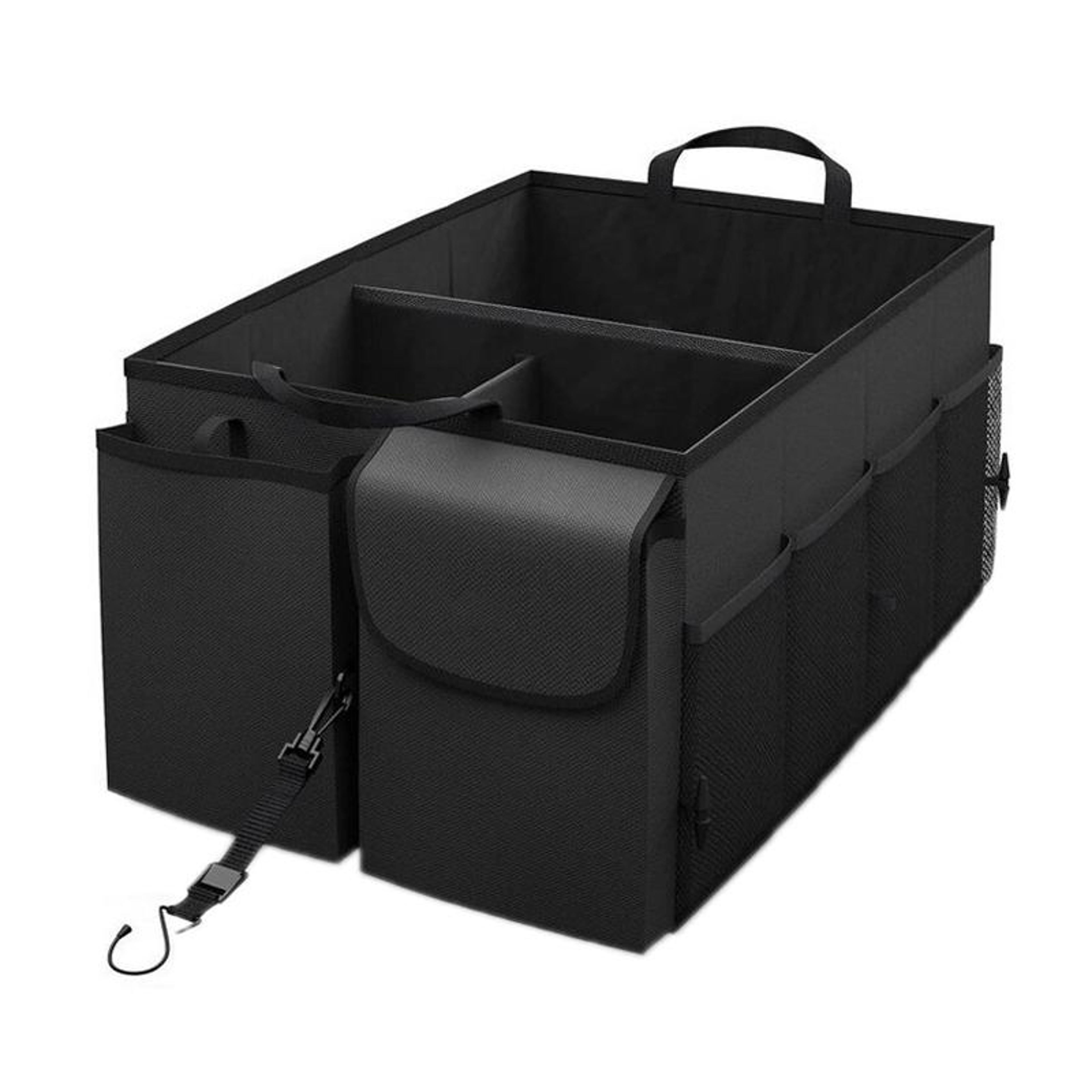 foldable car trunk organizer with multi-pocket storage & anti-slip base
