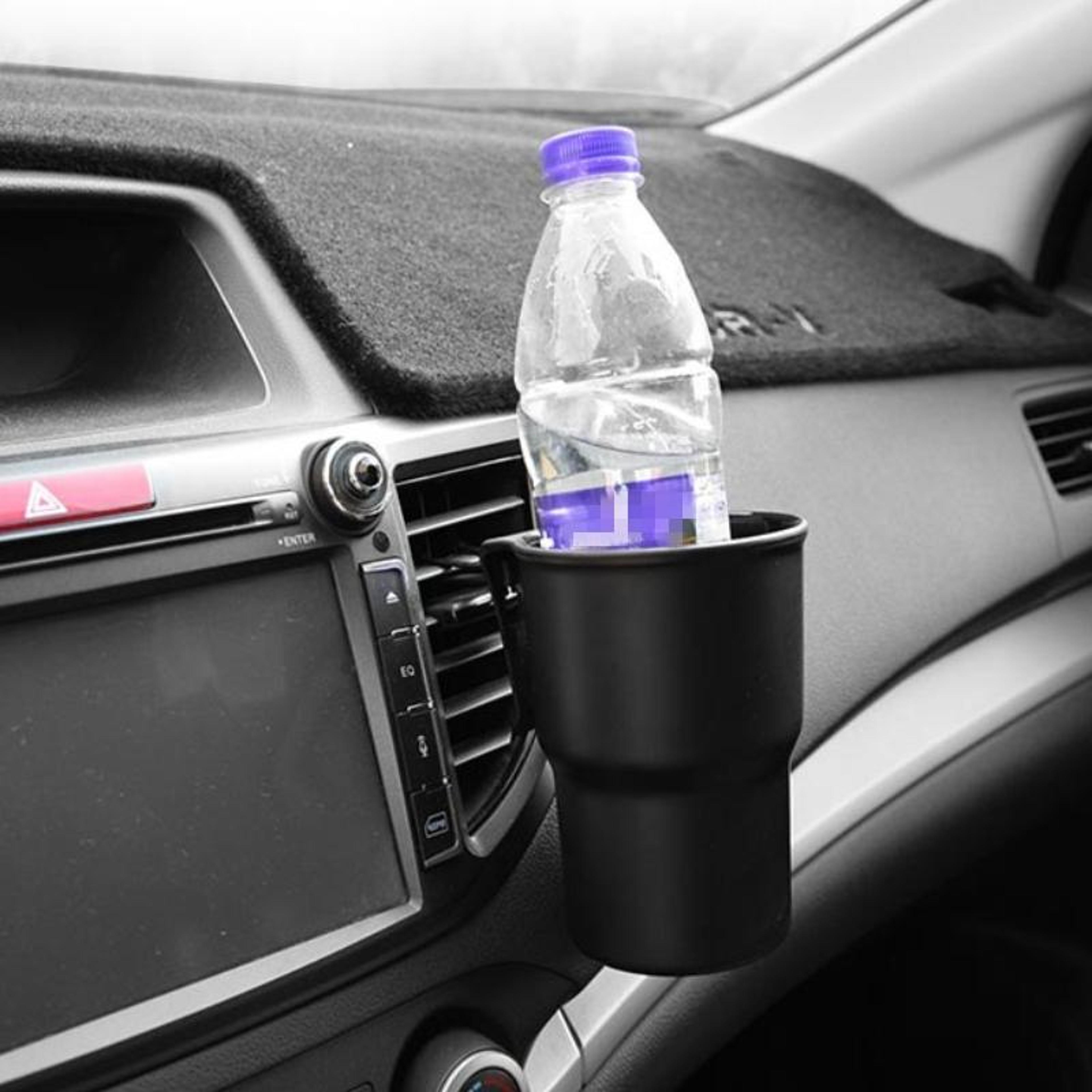 car seat hanging organizer & trash bin cup holder for phone, wallet & essentials