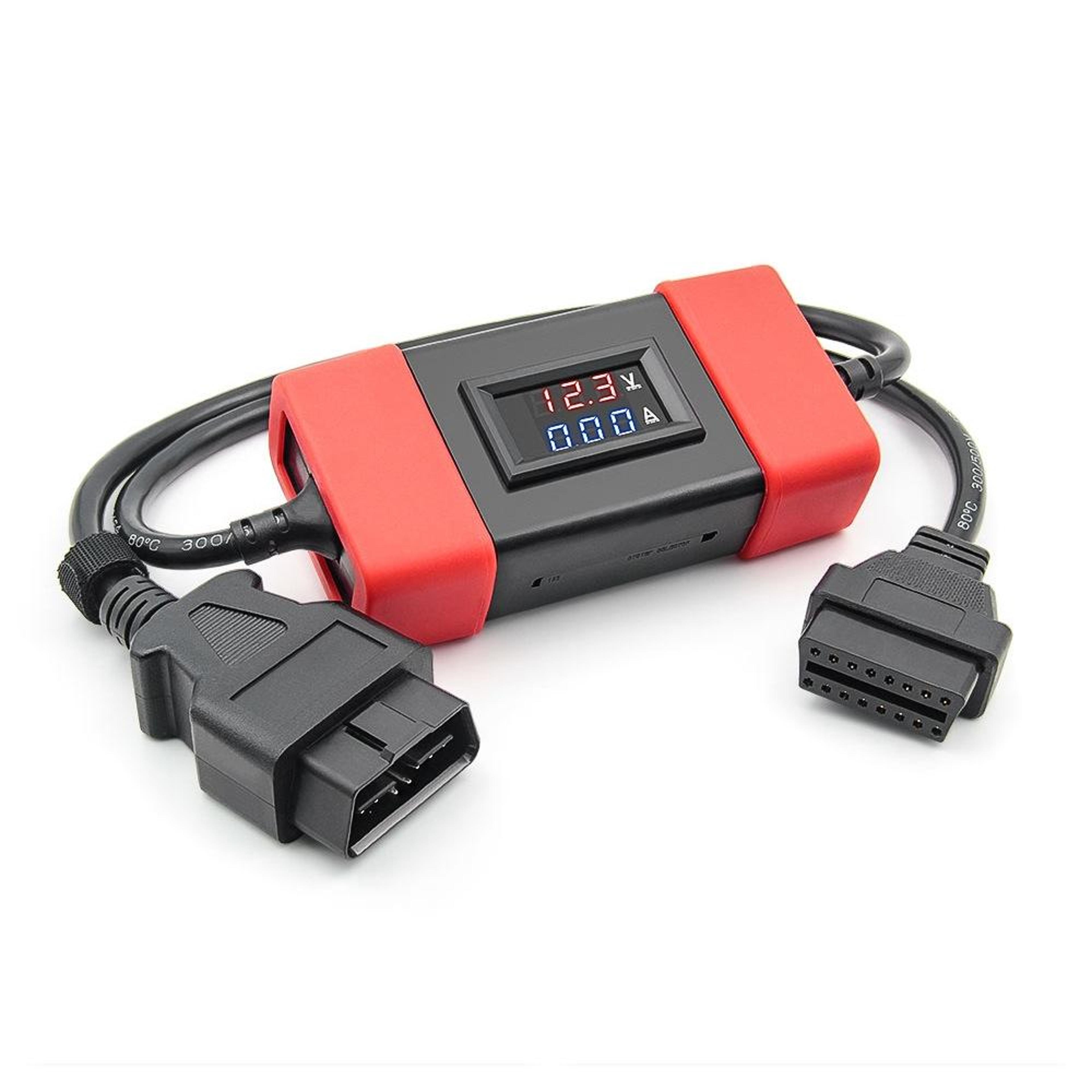 24v to 12v truck diagnostic adapter cable for obd2 scanners & heavy-duty vehicle diagnostics