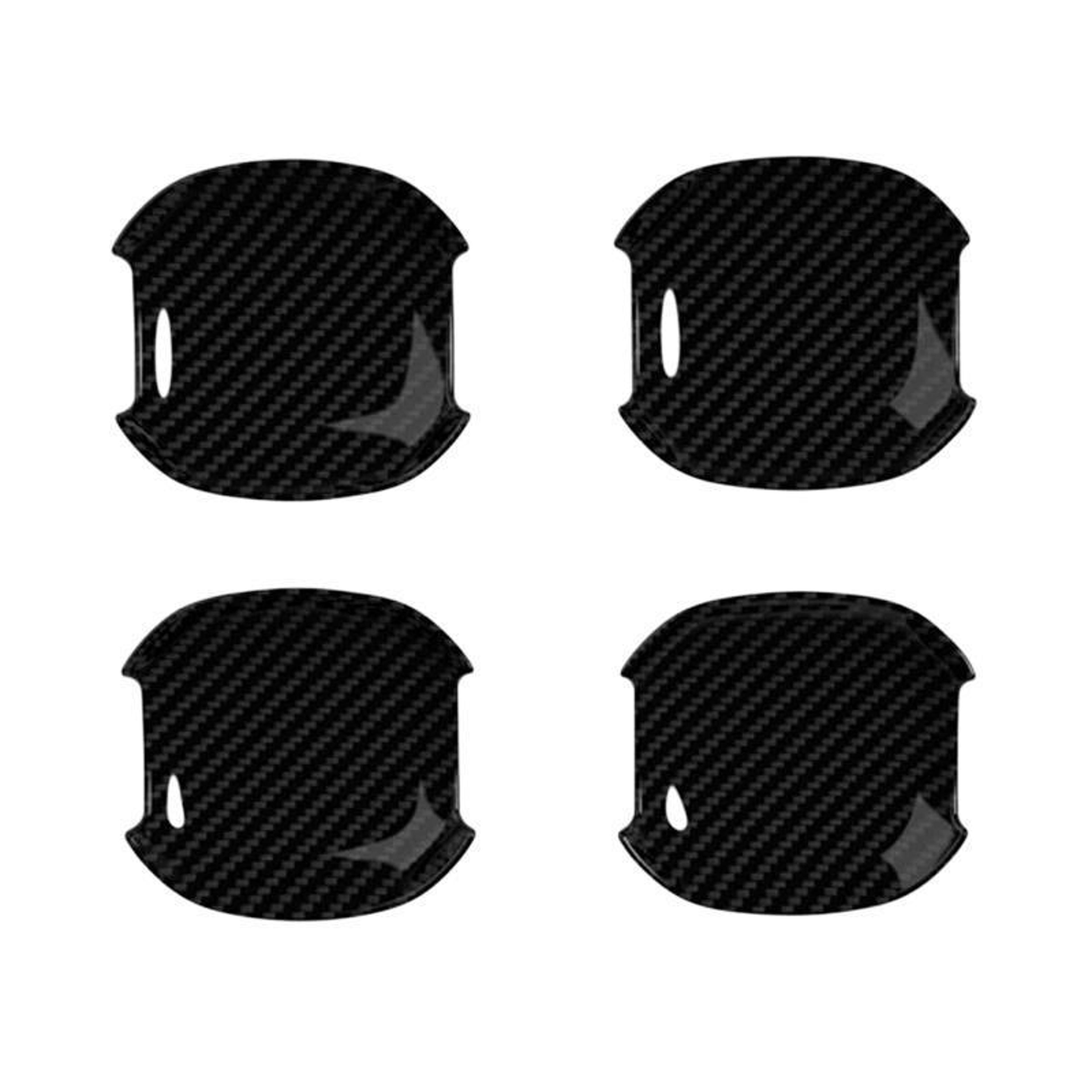 toyota rav4 & wildlander door cup guard stickers anti scratch abs handle protector set 4pcs