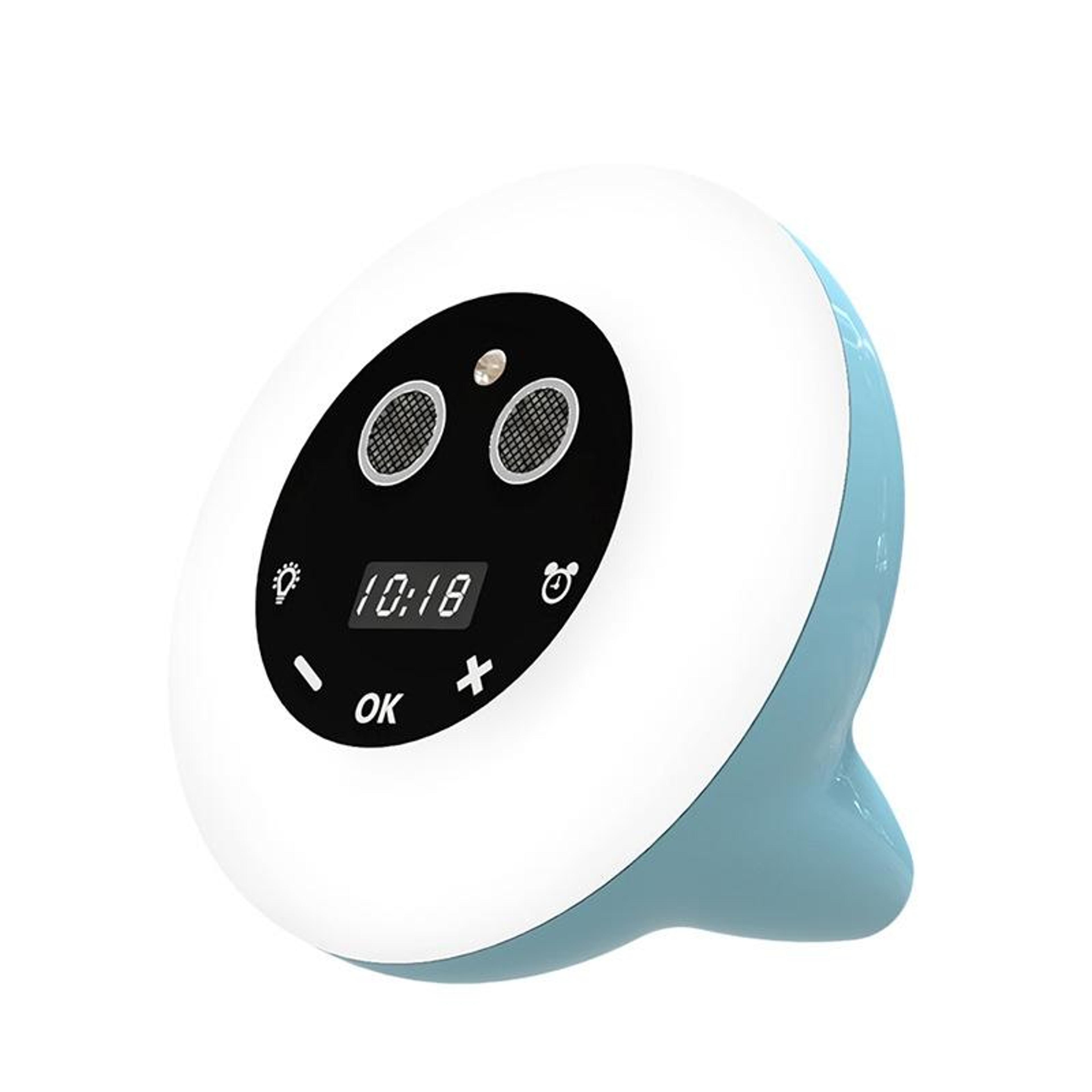 kids alarm clock & study reminder light with posture monitor