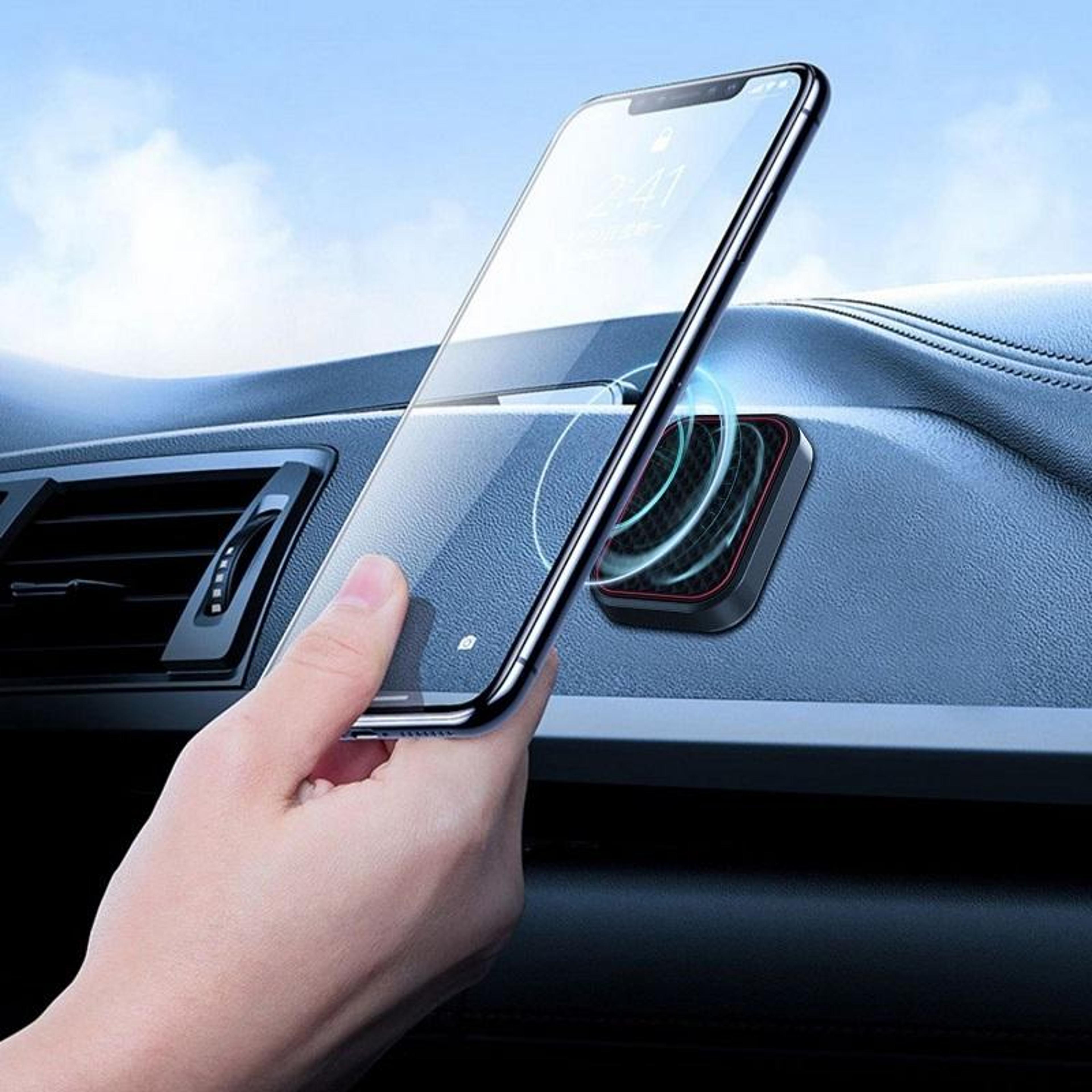 slim magnetic car phone mount for secure navigation and hands-free driving