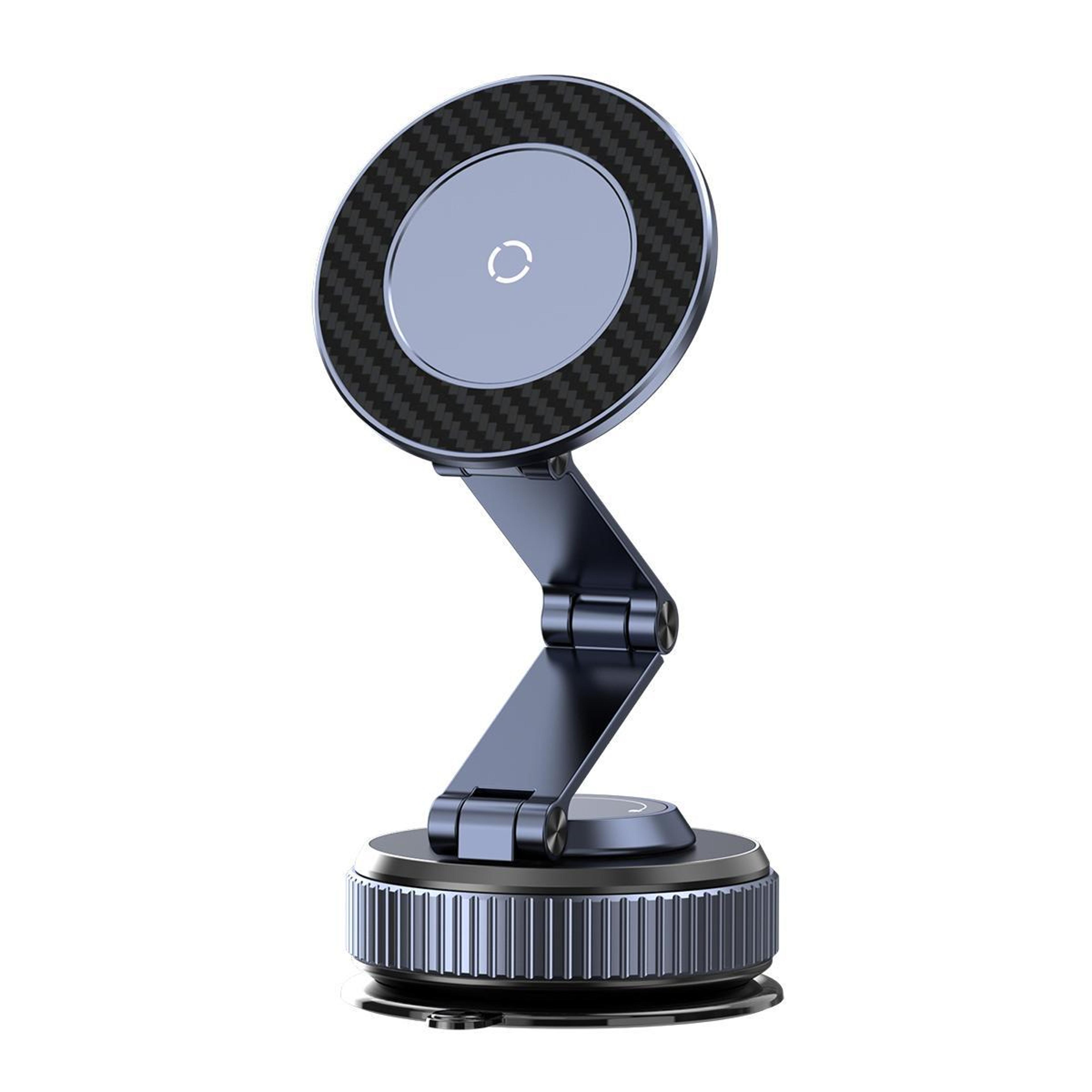 360° magnetic car phone mount with vacuum suction cup holder