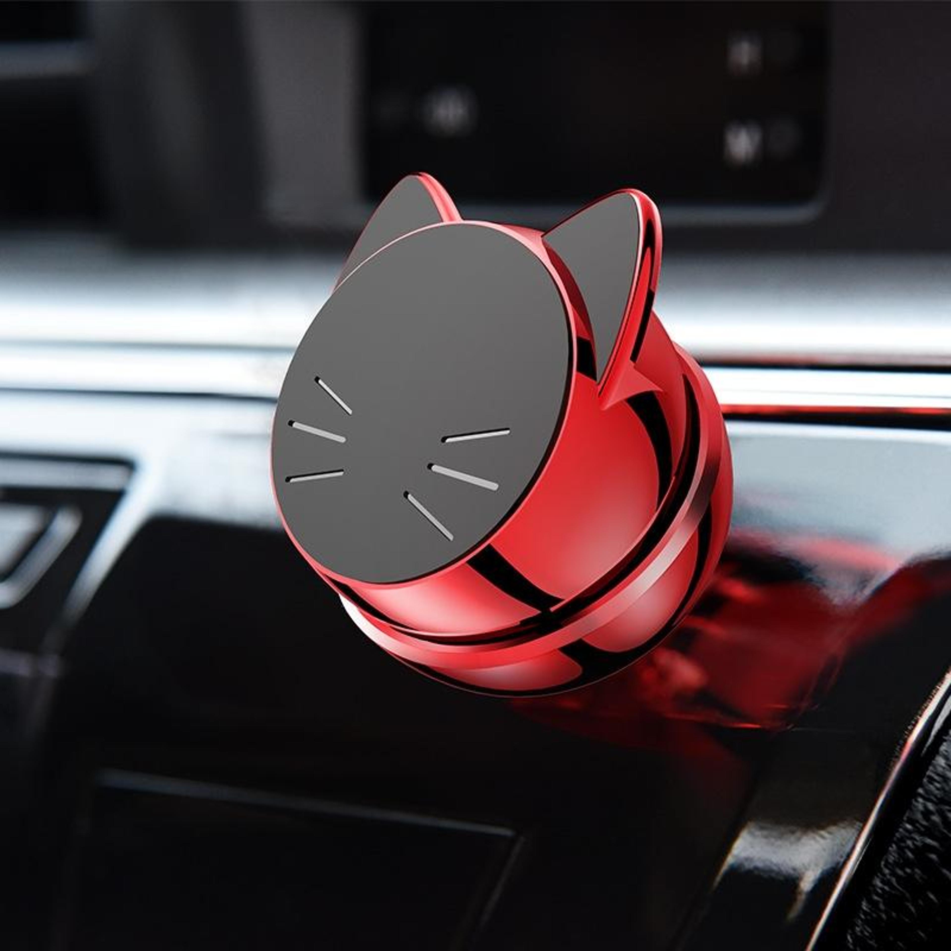 360 magnetic car phone holder with strong suction dashboard mount
