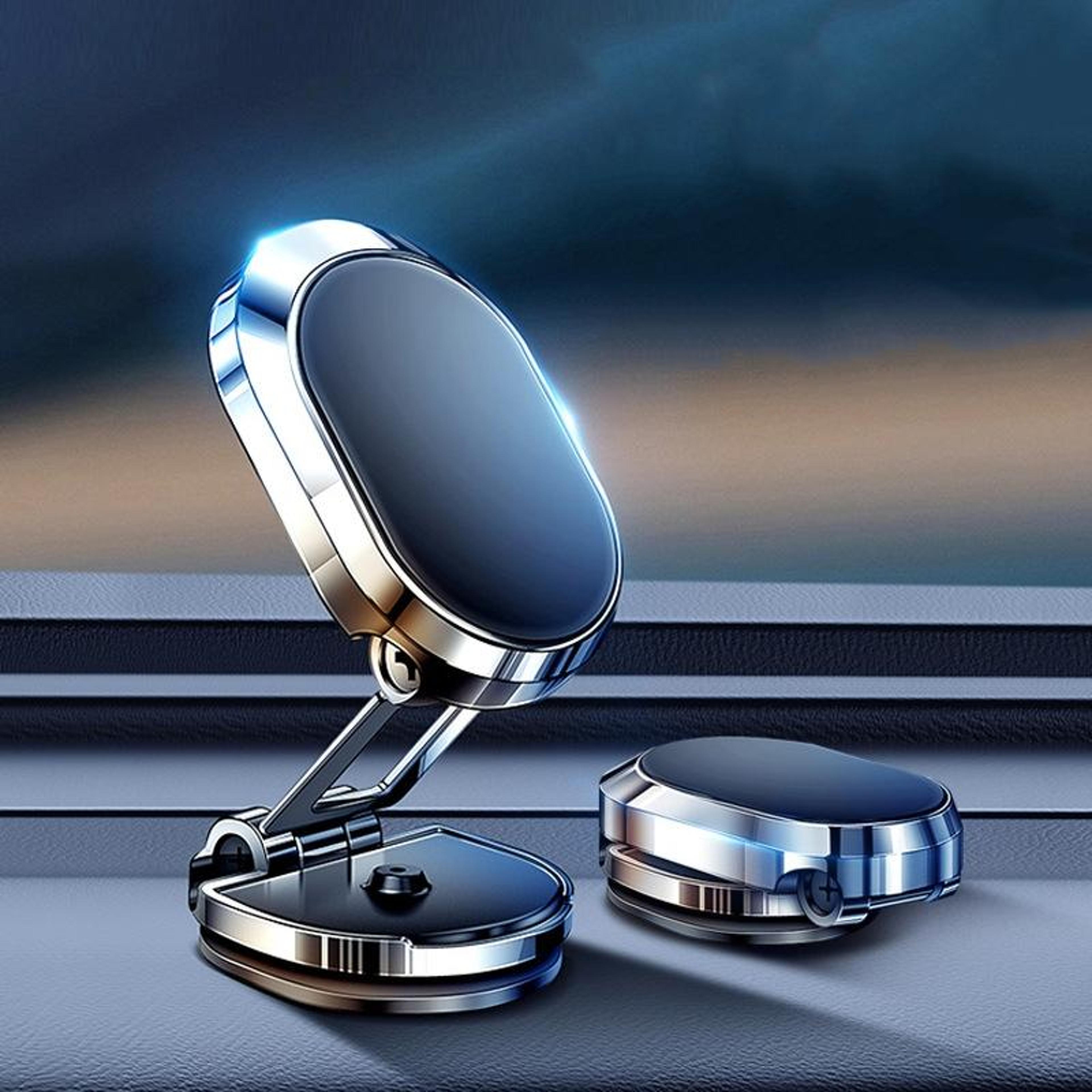 360 magnetic car phone mount for navigation & hands-free driving