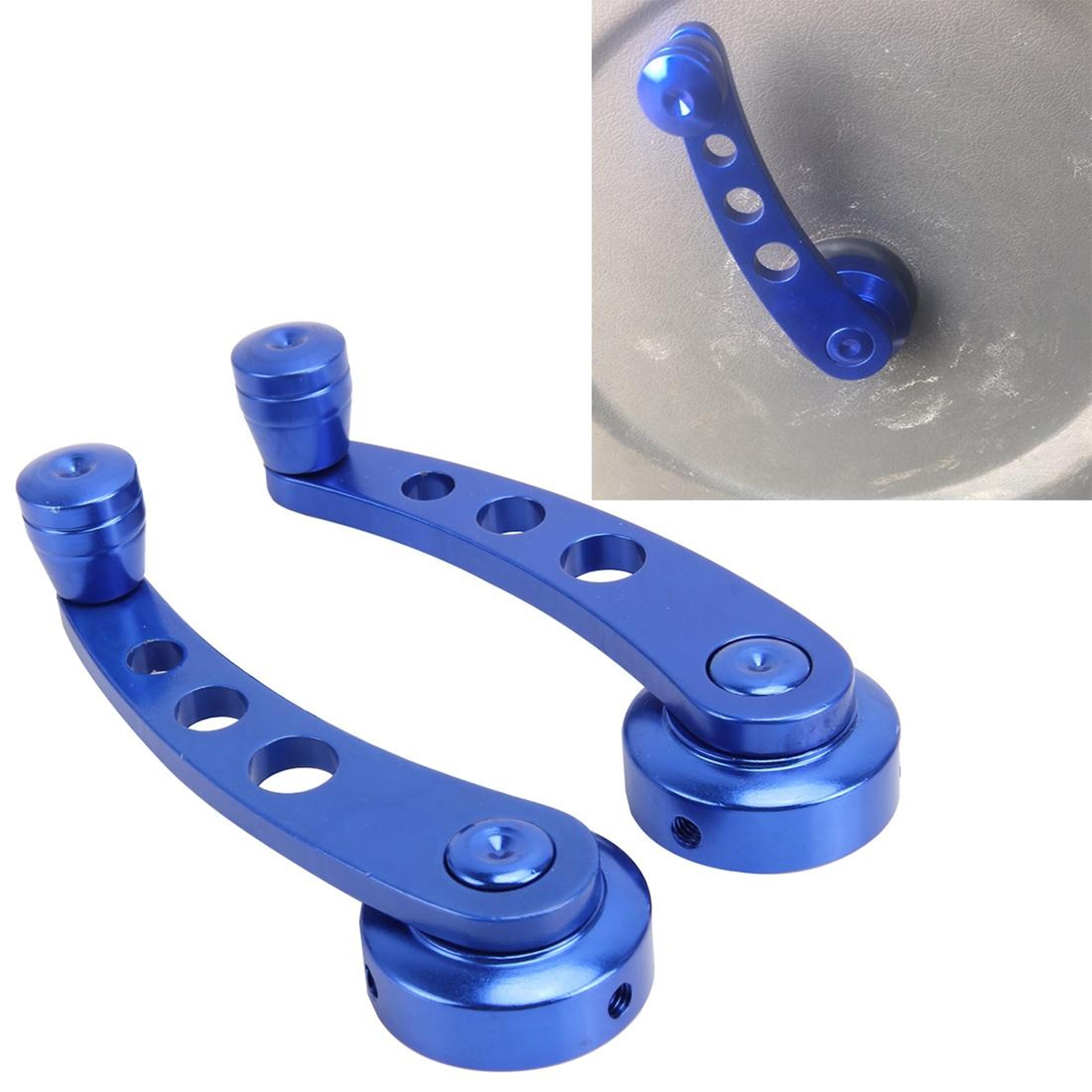universal car window crank handle replacement manual window winder with multi fit adapters