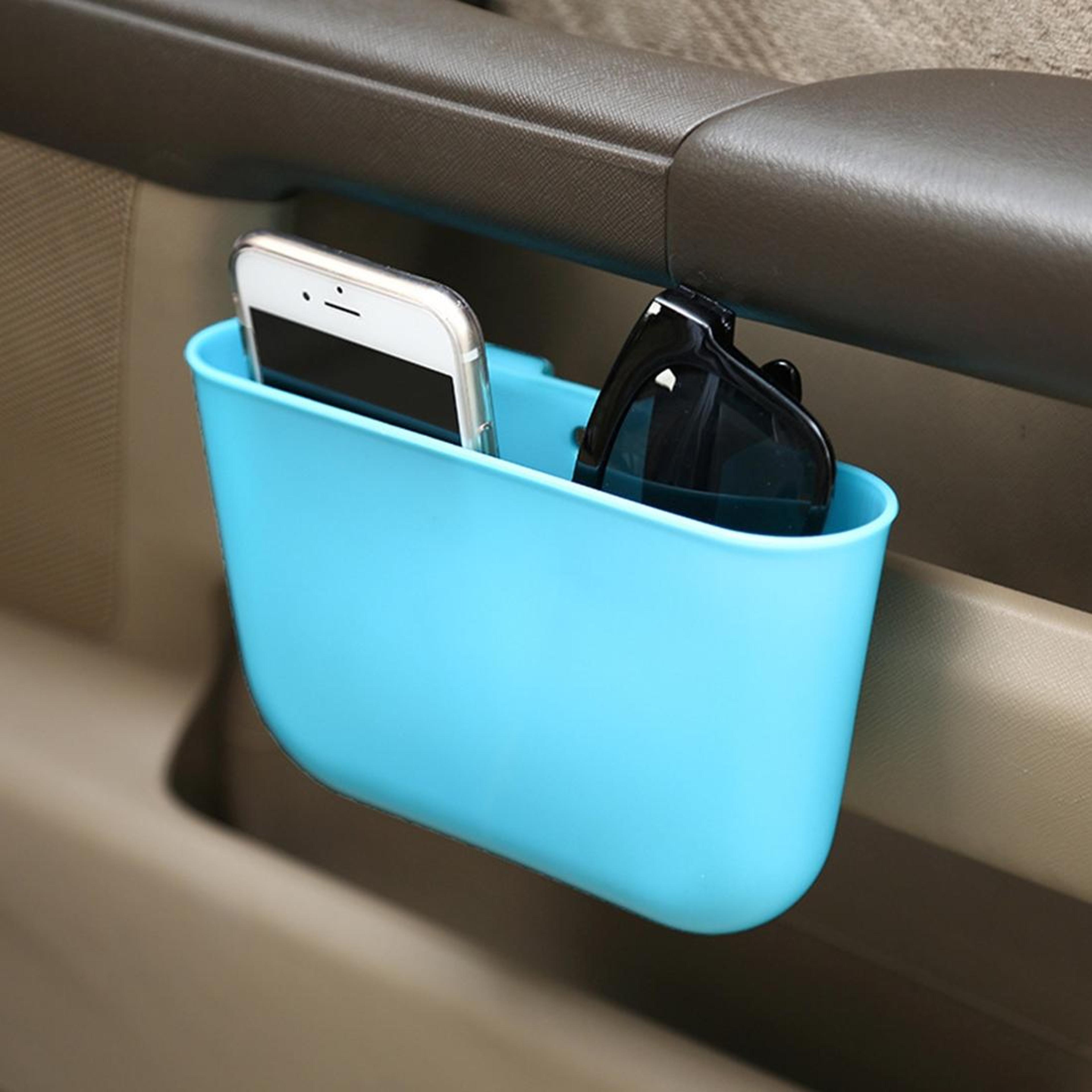 car cup holder trash can portable car garbage bin compact vehicle organizer
