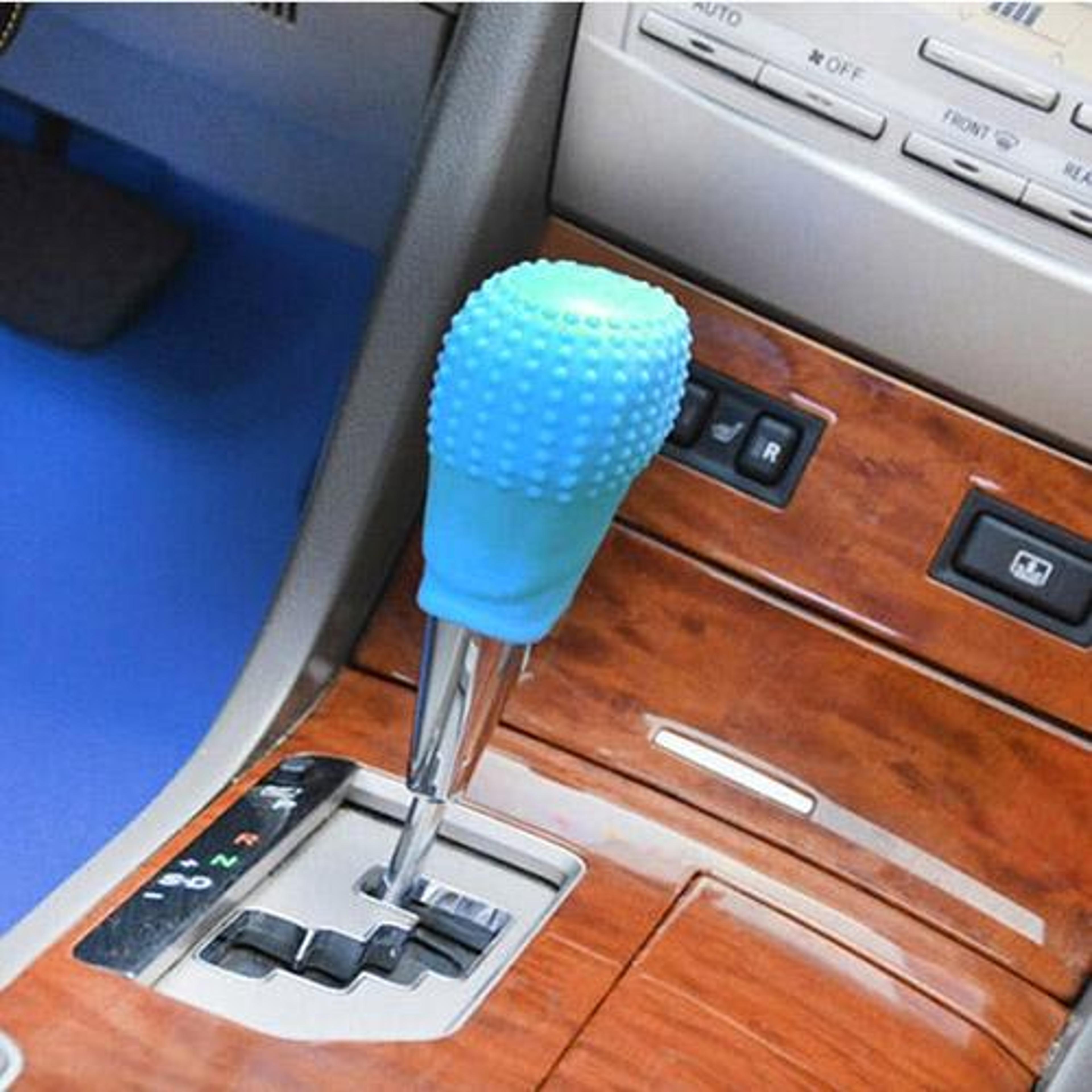 universal gear shift knob cover soft silicone non slip car gear shift cover