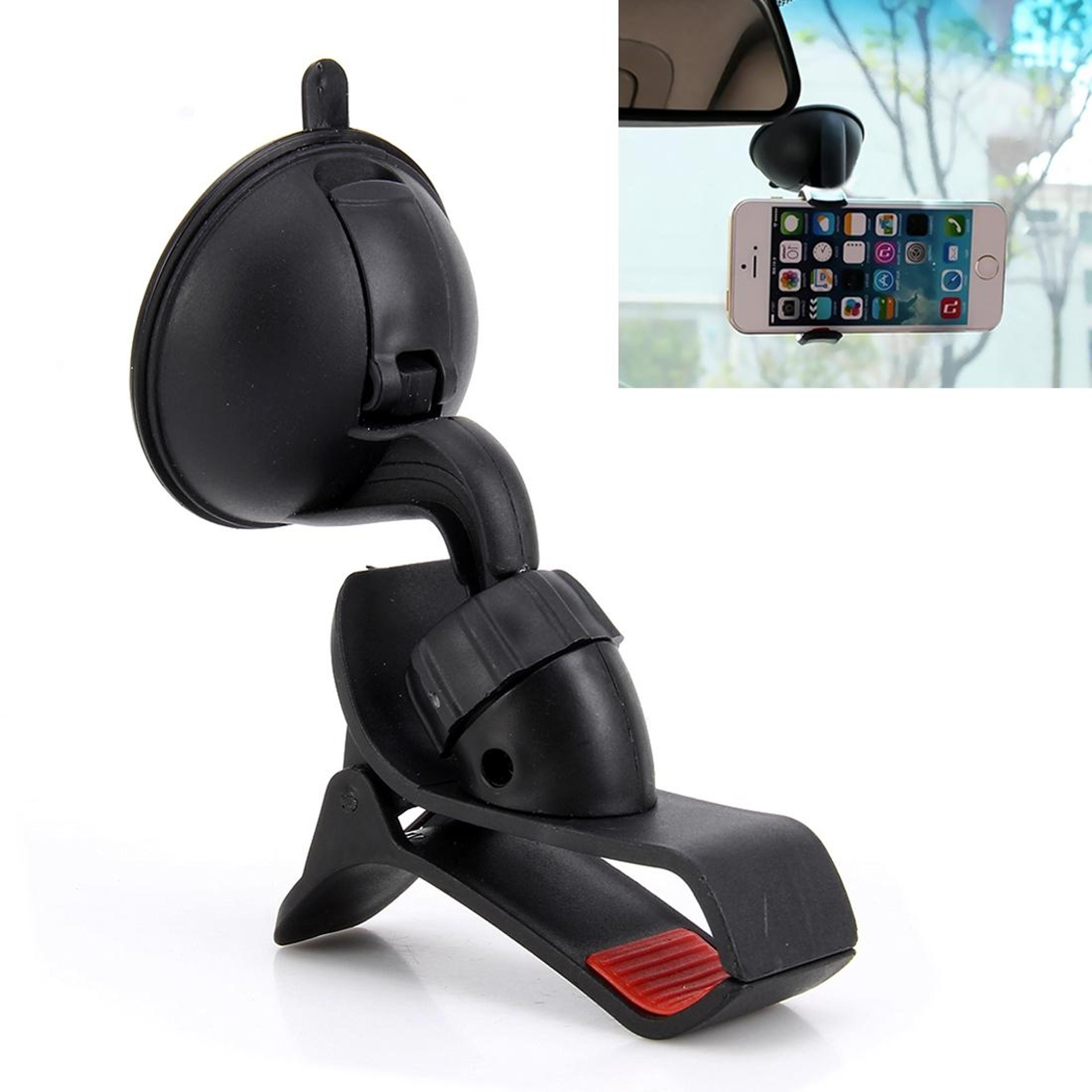 360 rotating universal car phone holder dashboard & windshield mount