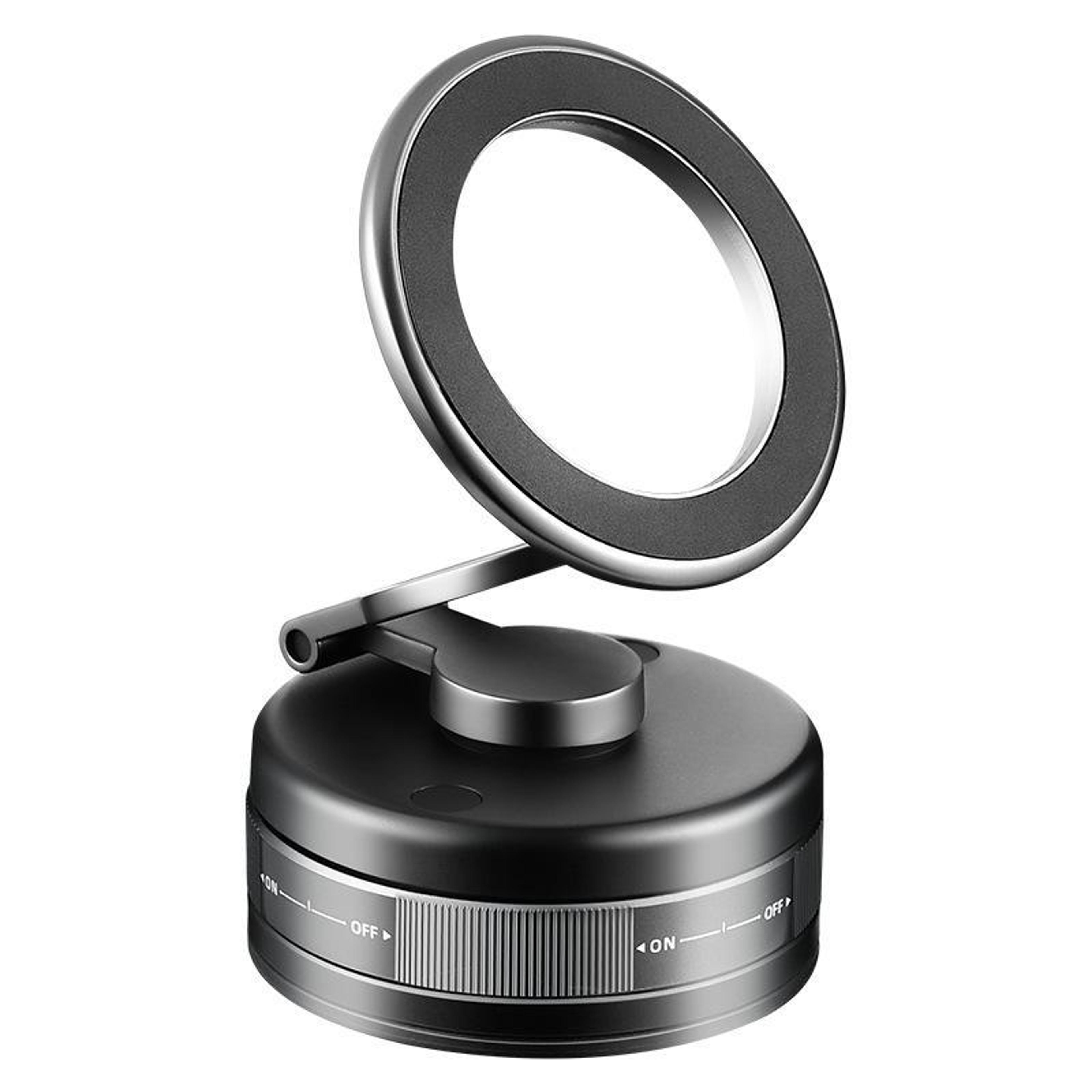 s11 magnetic car phone holder with vacuum suction cup foldable universal dashboard mount