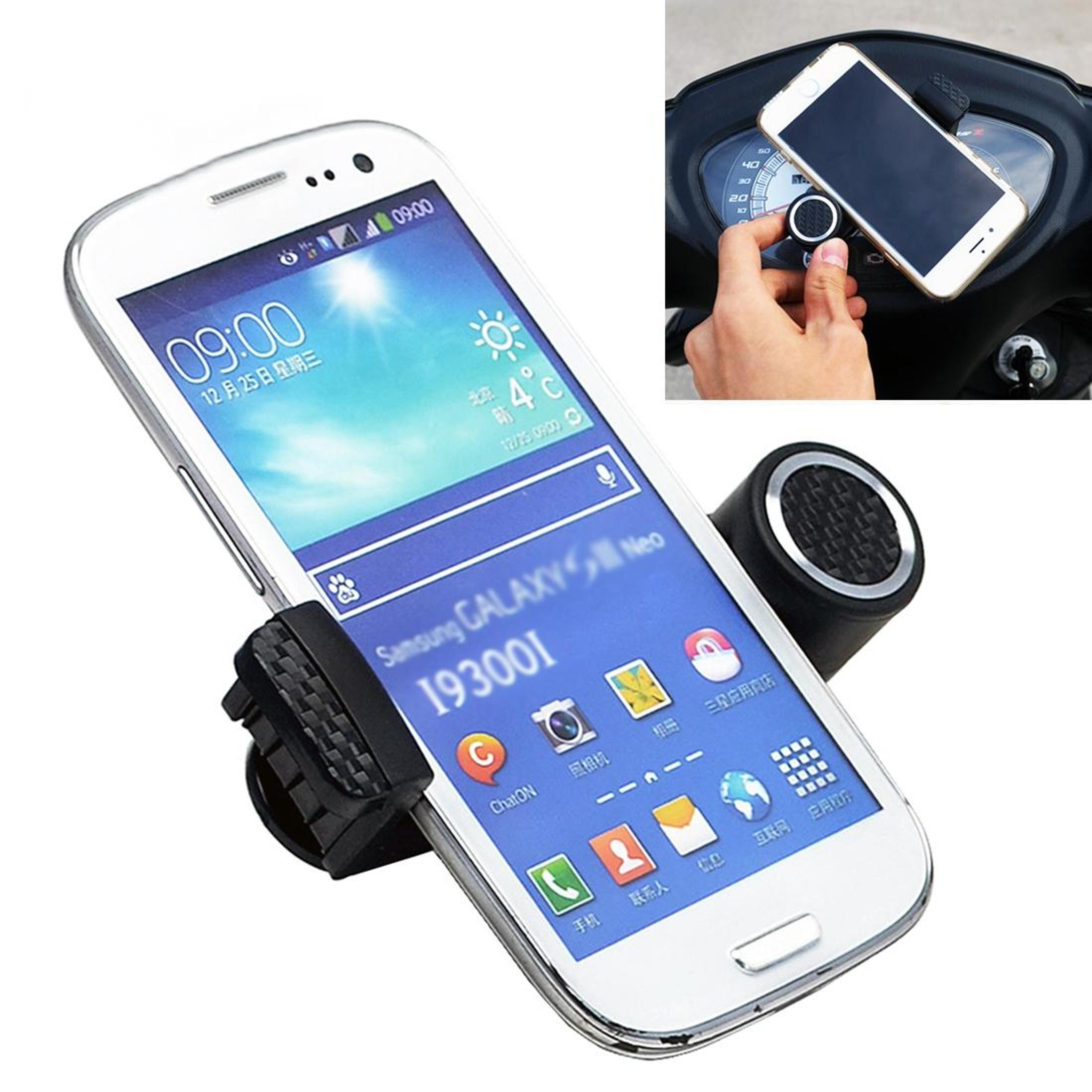 universal car phone holder 360° adjustable dashboard mount for 55-77mm smartphones