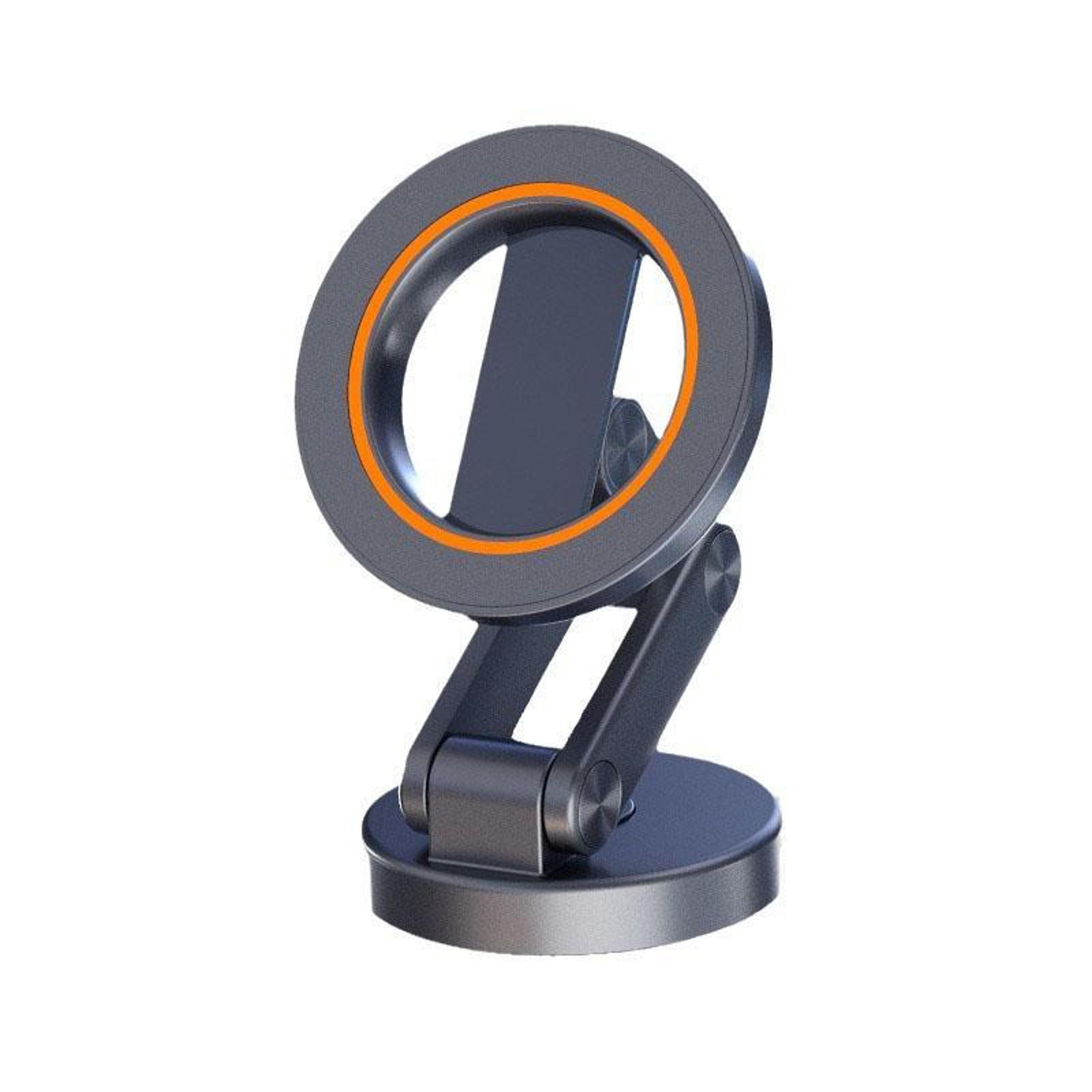 universal magnetic car phone holder foldable rotating dashboard phone mount