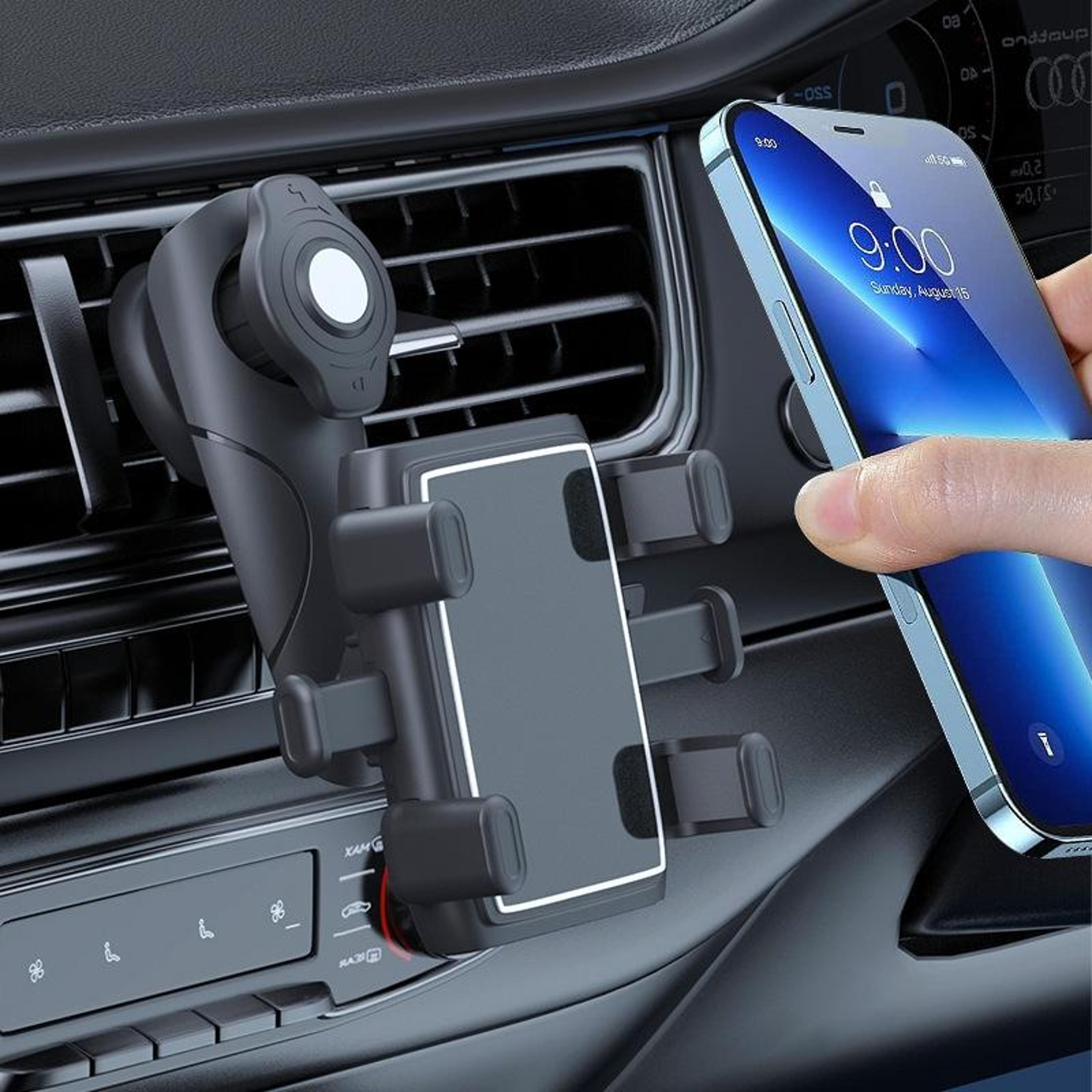 car phone holder air vent mount universal car phone mount for 4.7 to 7 inch smartphones