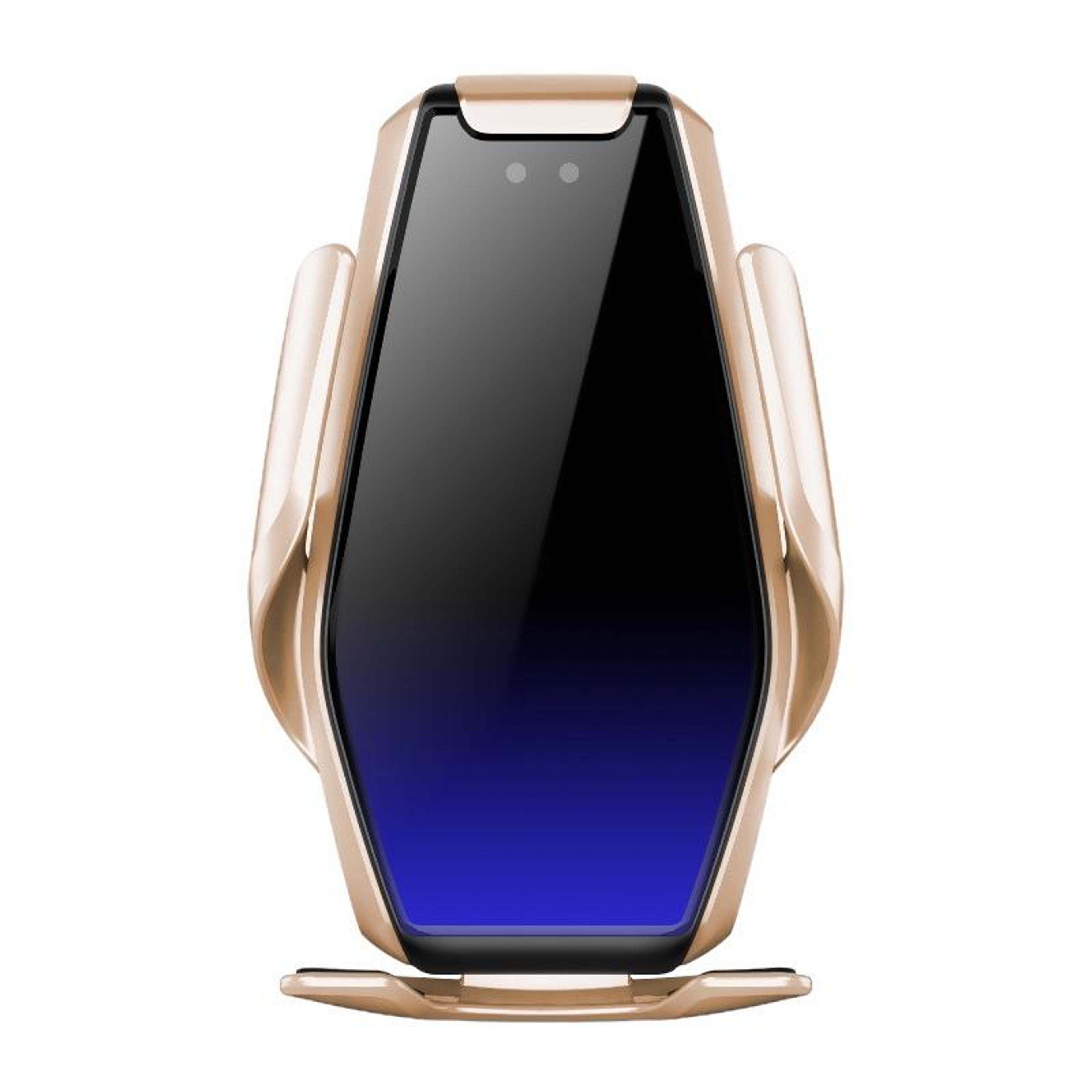 s7 wireless car charger mount 15w fast charging auto clamping phone holder with 360 rotation