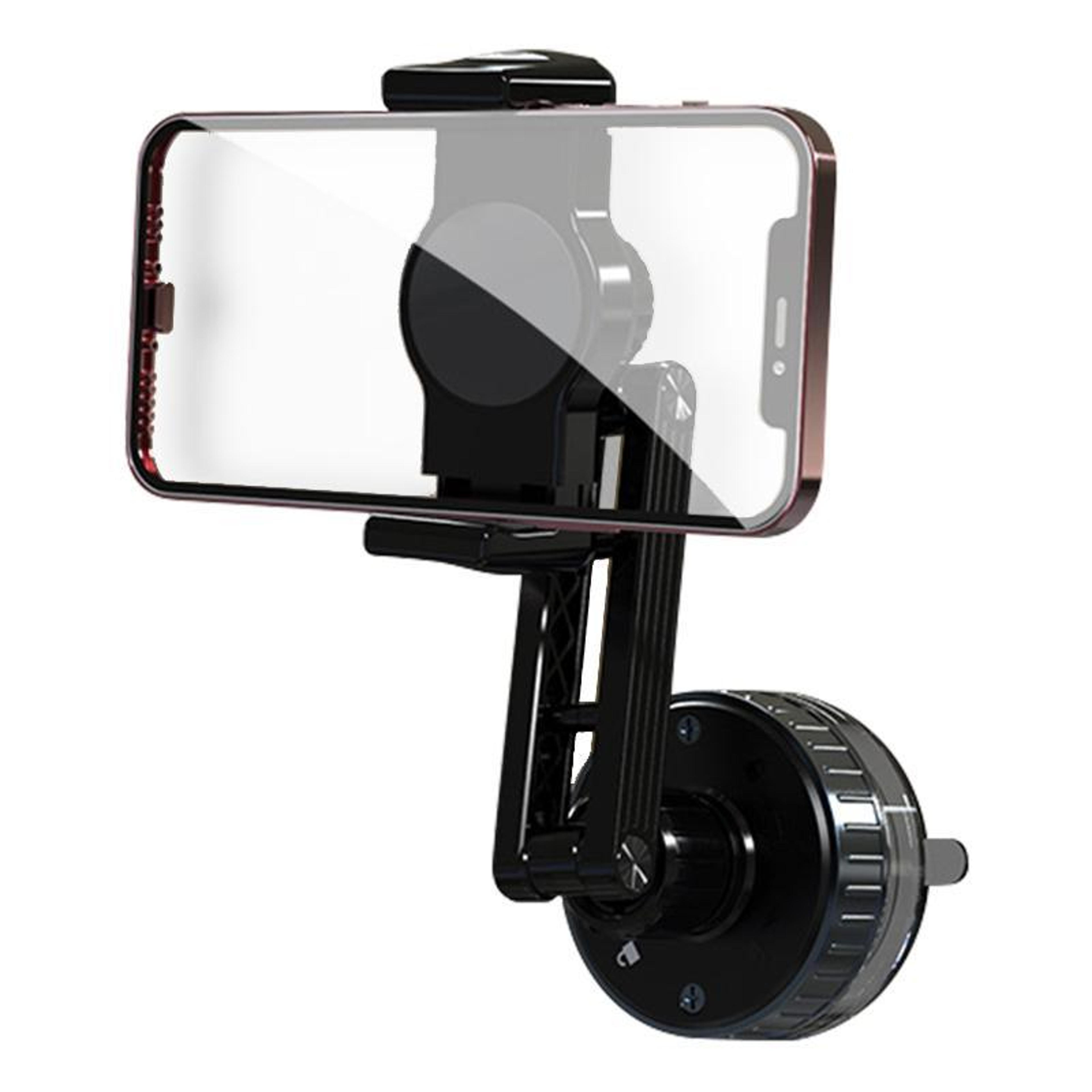 magnetic car phone holder with vacuum suction phone mount 360 rotation for 4.6 to 7 inch phones