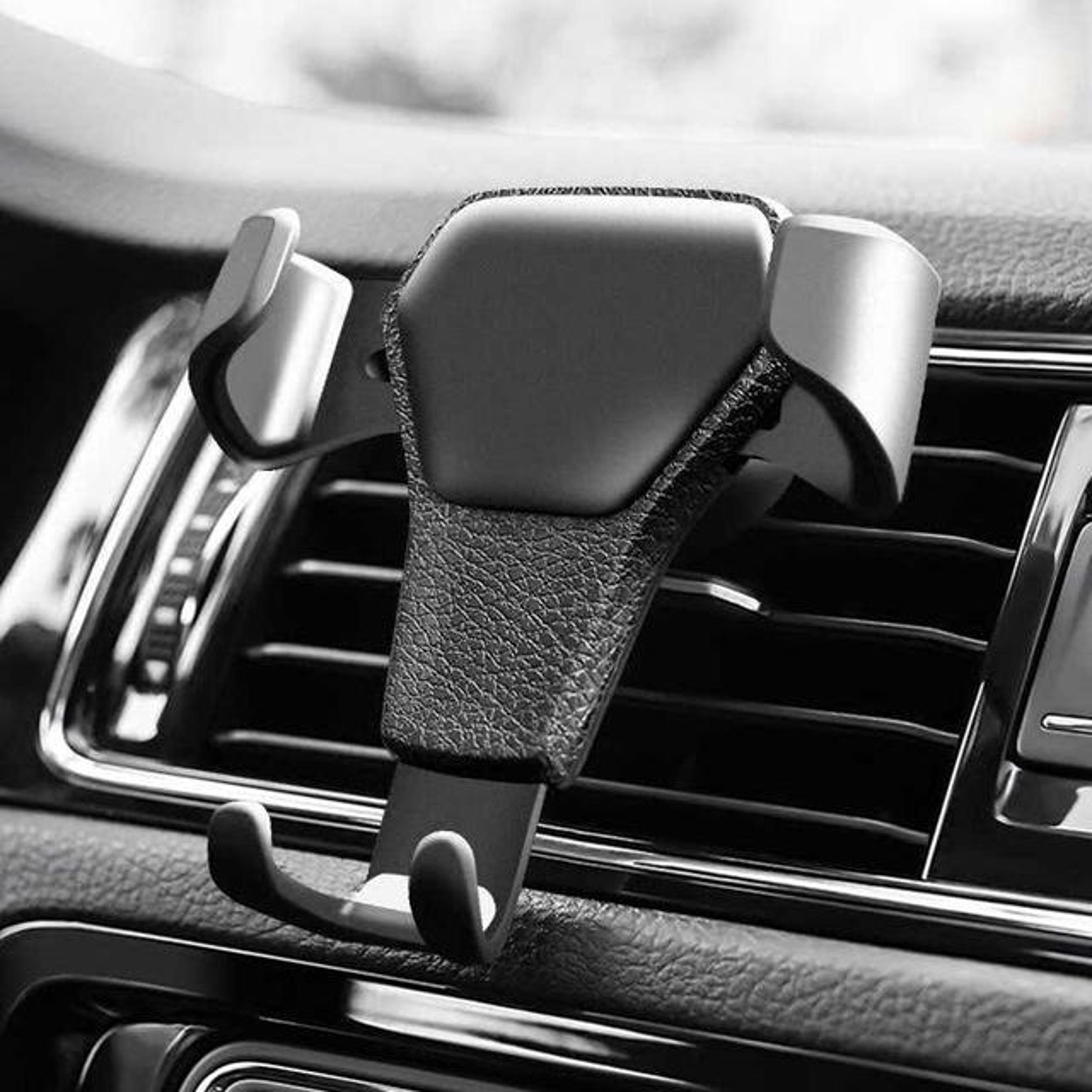 universal car phone holder gravity air vent mount hands free smartphone stand