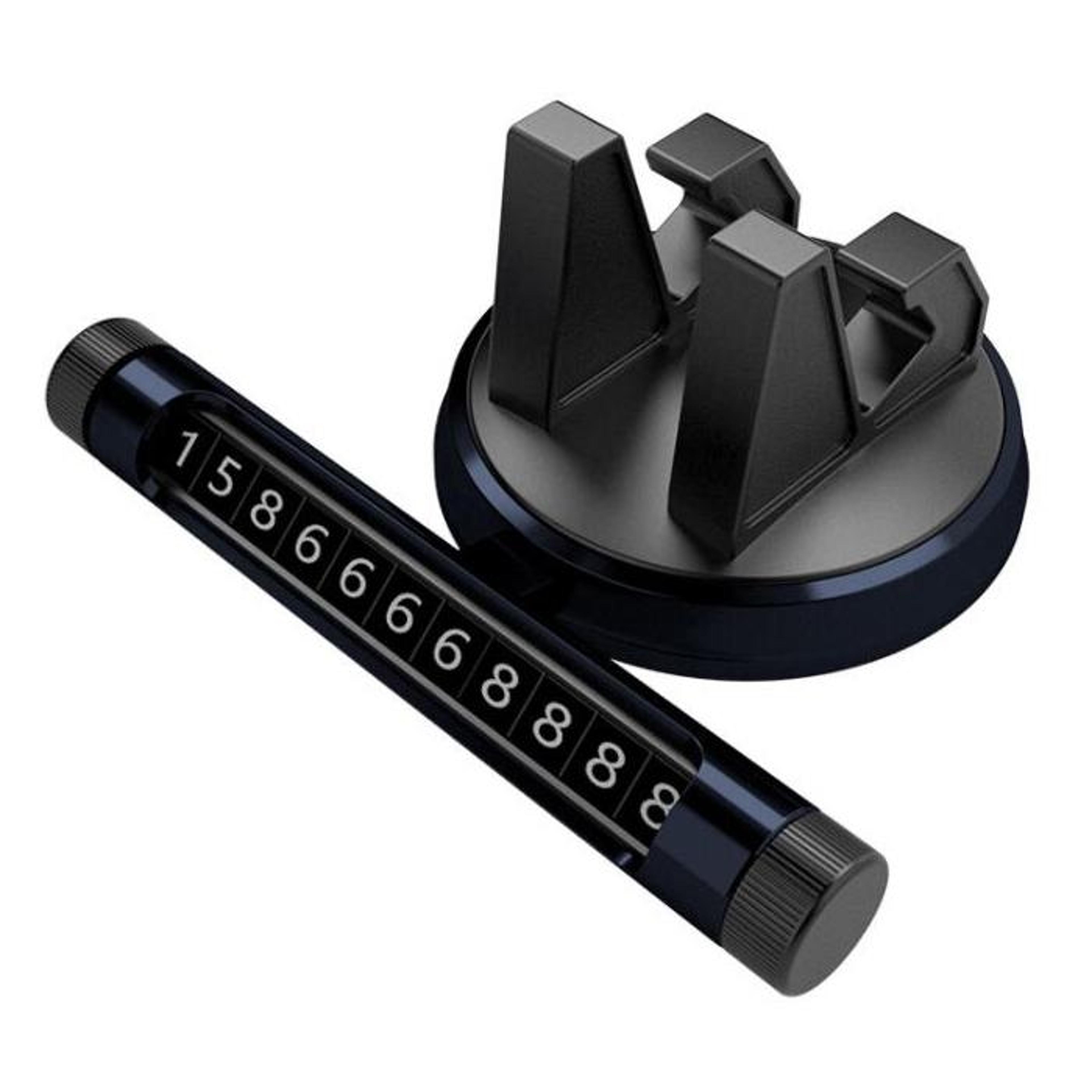 360 degree car phone holder dashboard mount with temporary parking card