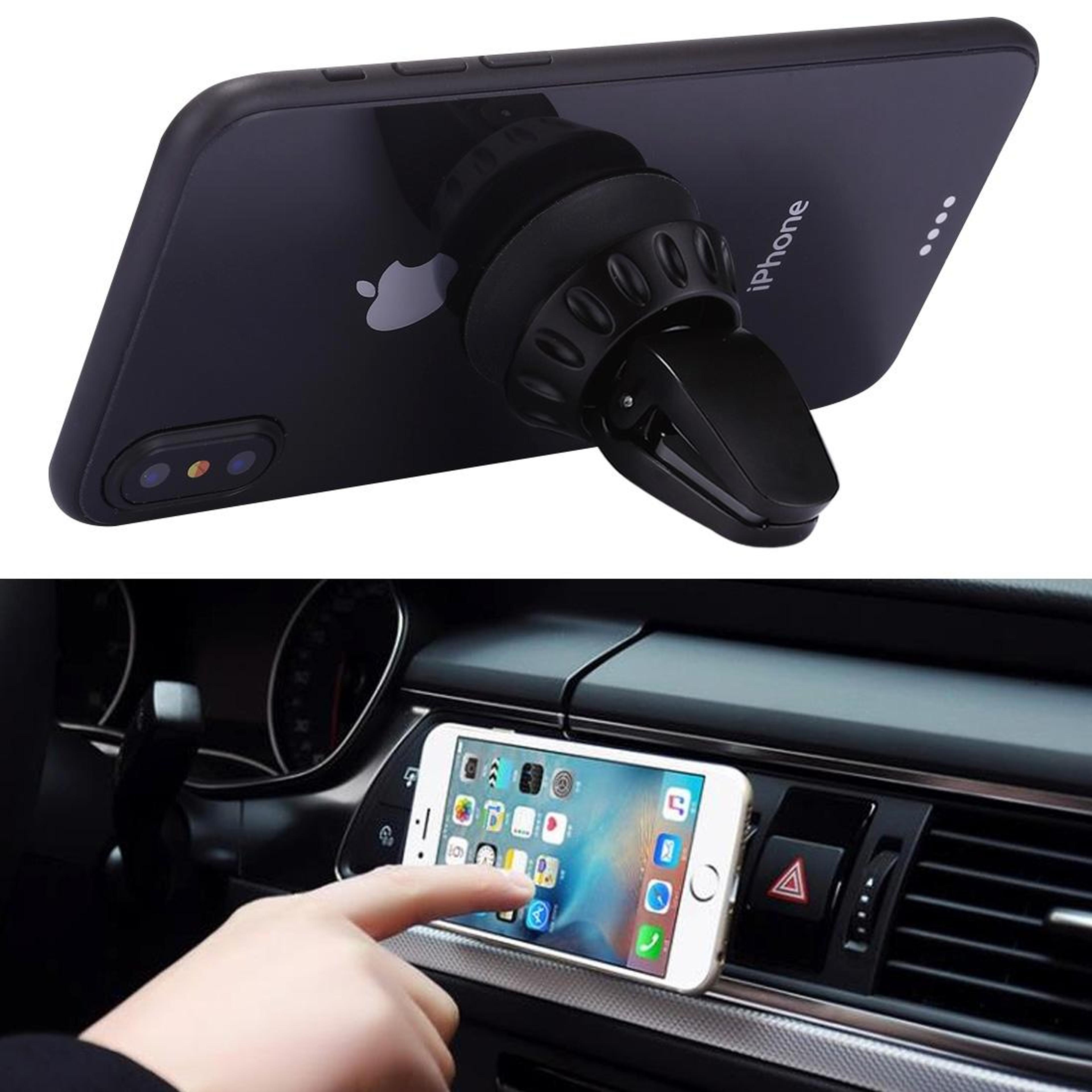 universal car phone holder silicone air vent phone mount for smartphones with scratch free grip