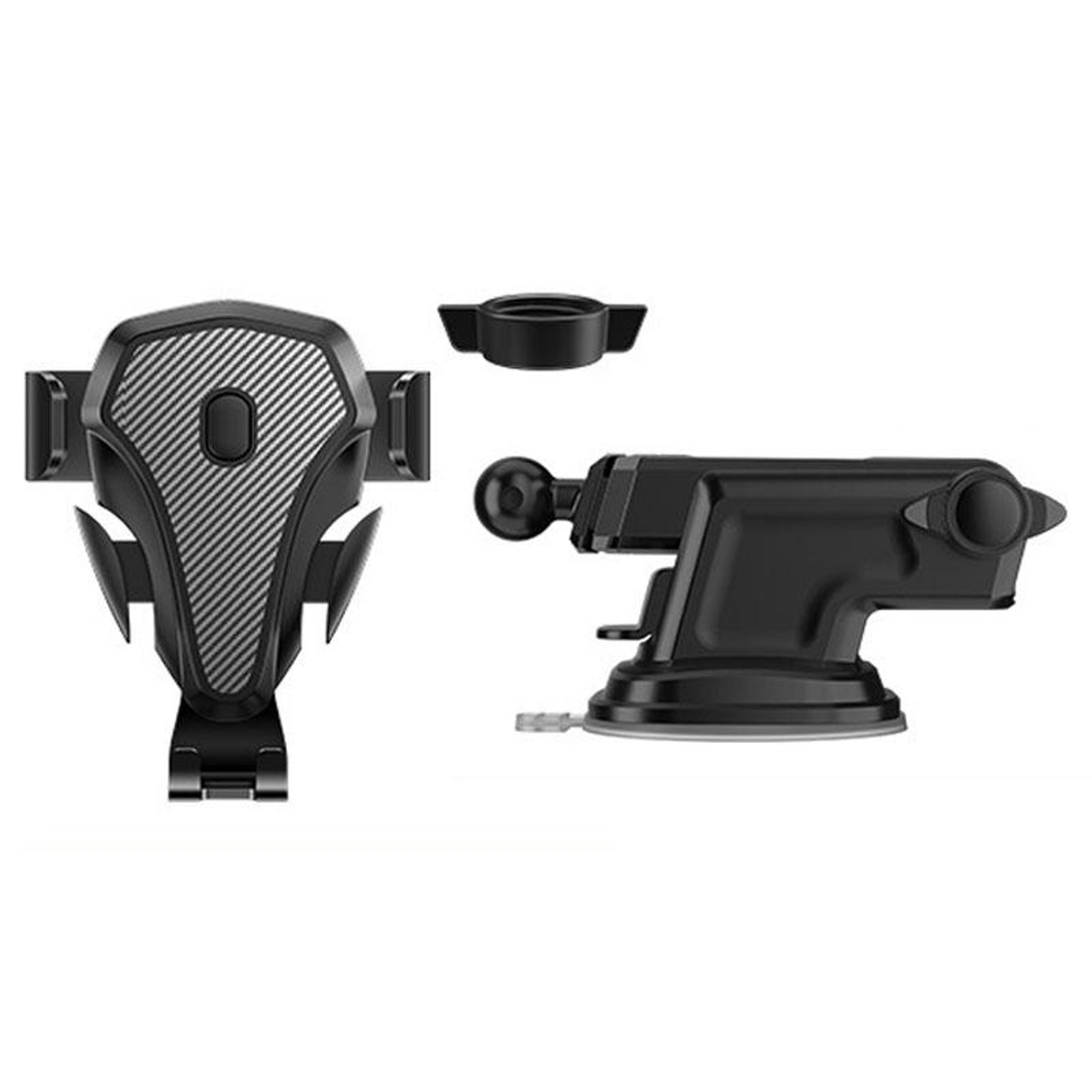 carbon fiber car phone holder telescopic dashboard phone mount for secure navigation