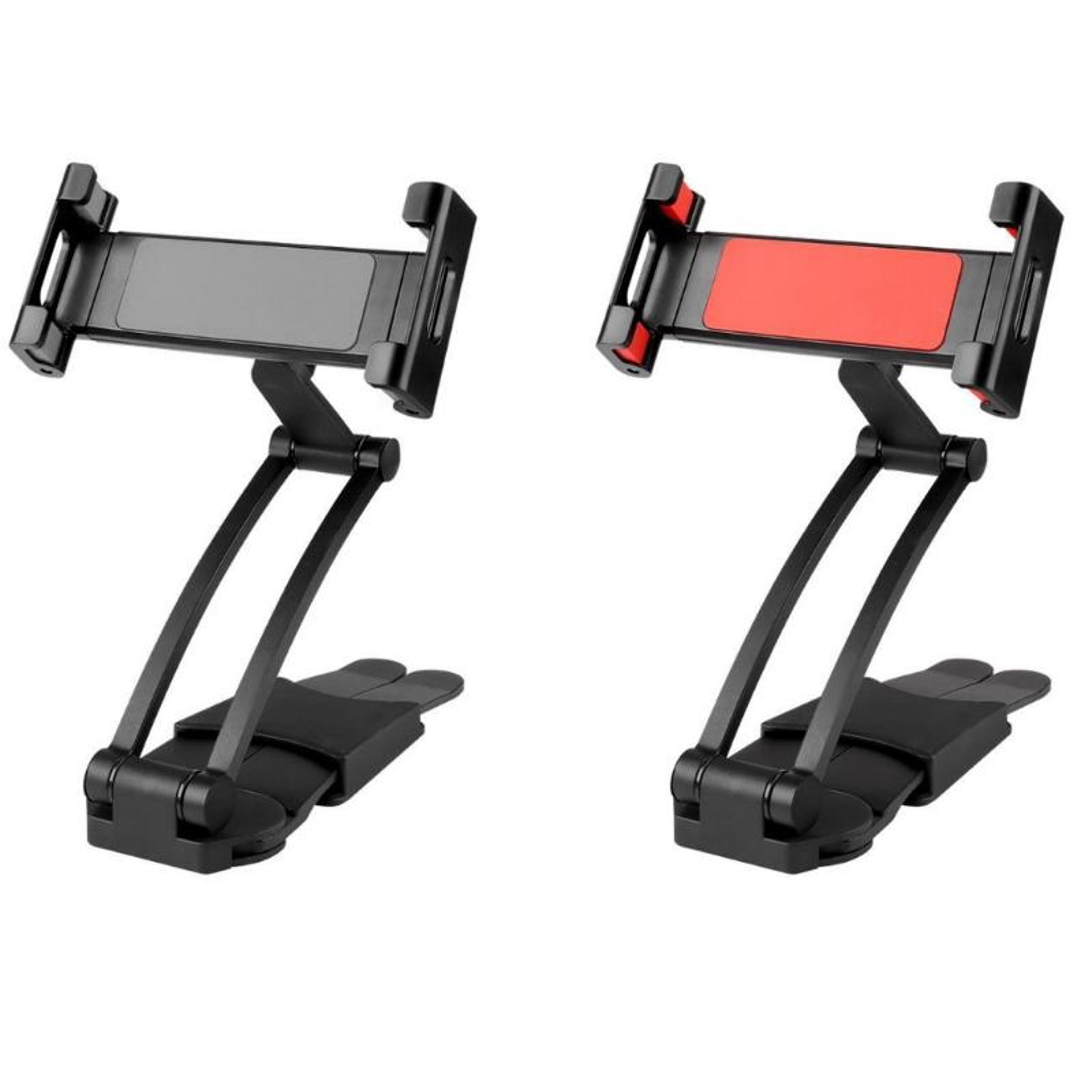 premium car rear phone holder aluminum alloy telescopic car phone mount with 360° adjustable ball joint