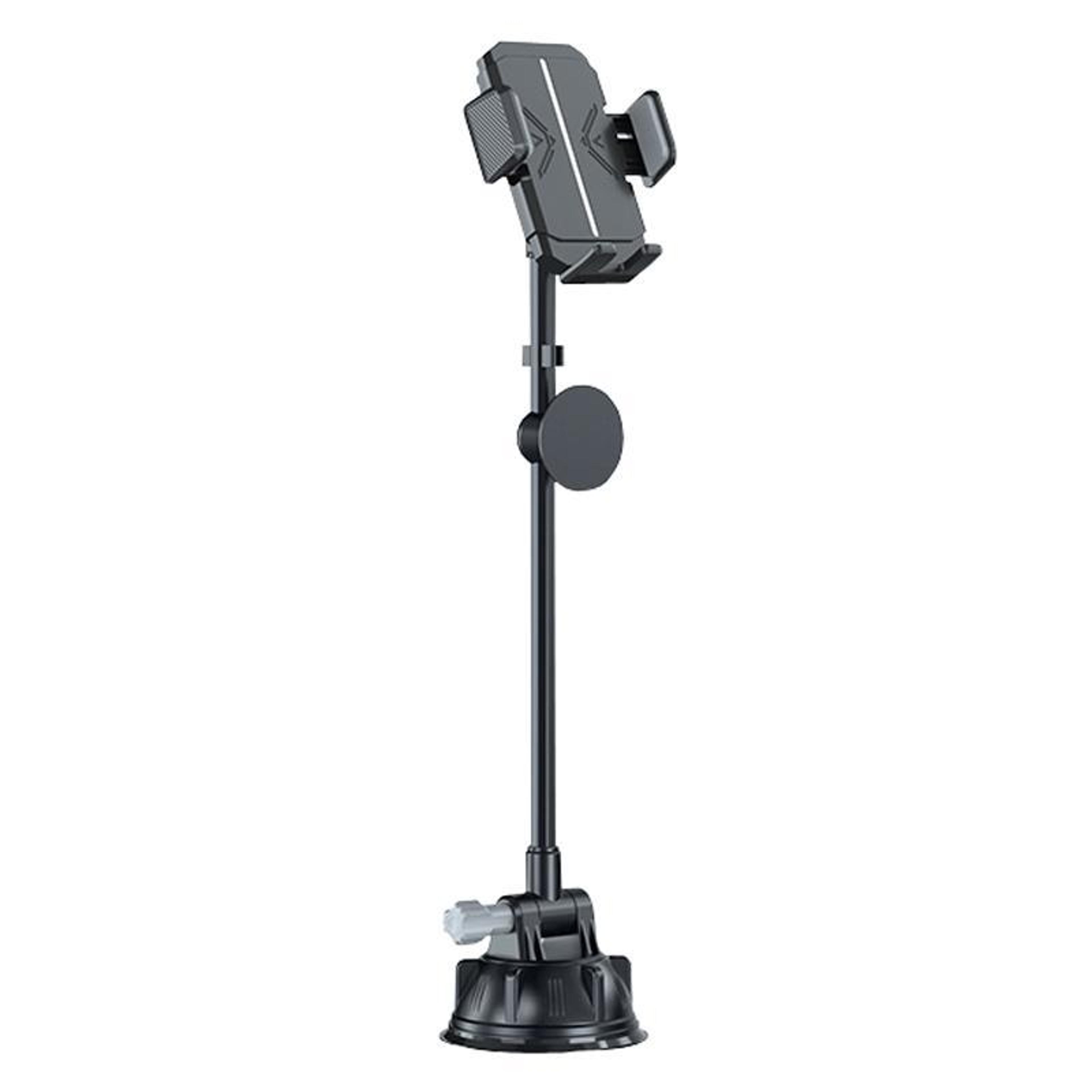 flexible car phone holder dashboard windshield mount with strong suction for 4.7 to 7.2 inch phones
